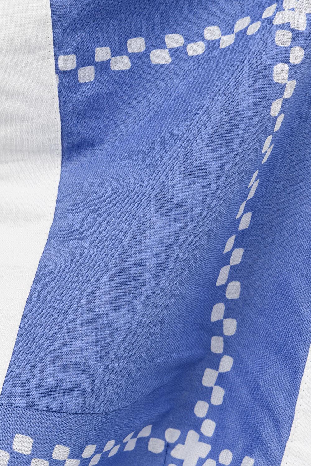 Estelle Top - Check Flowers Product Image