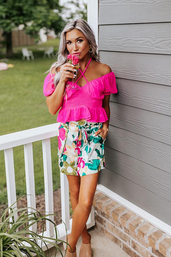 Positano Pretty Smocked Top Product Image