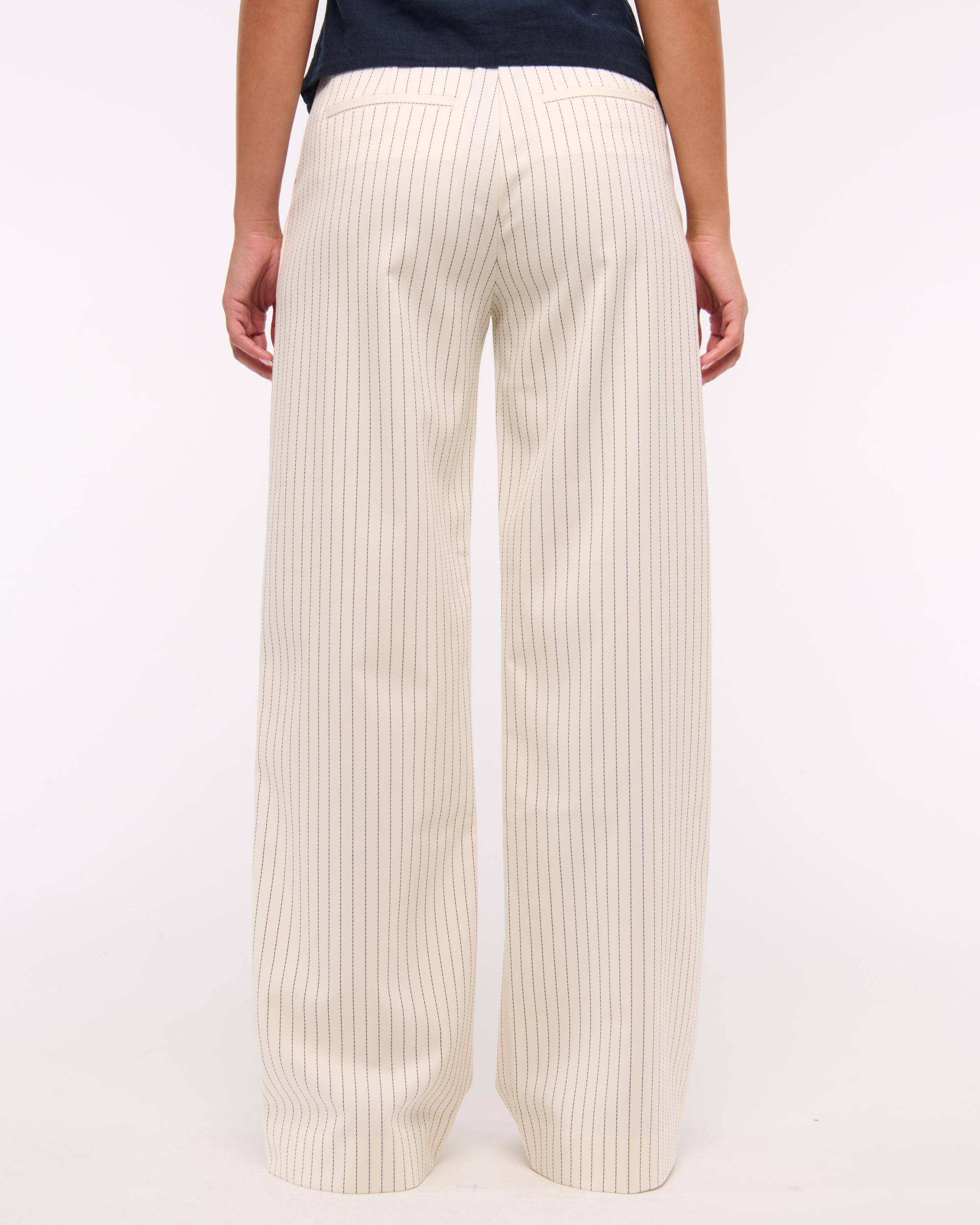 A&F Sloane Tailored Wide Leg Pant Product Image