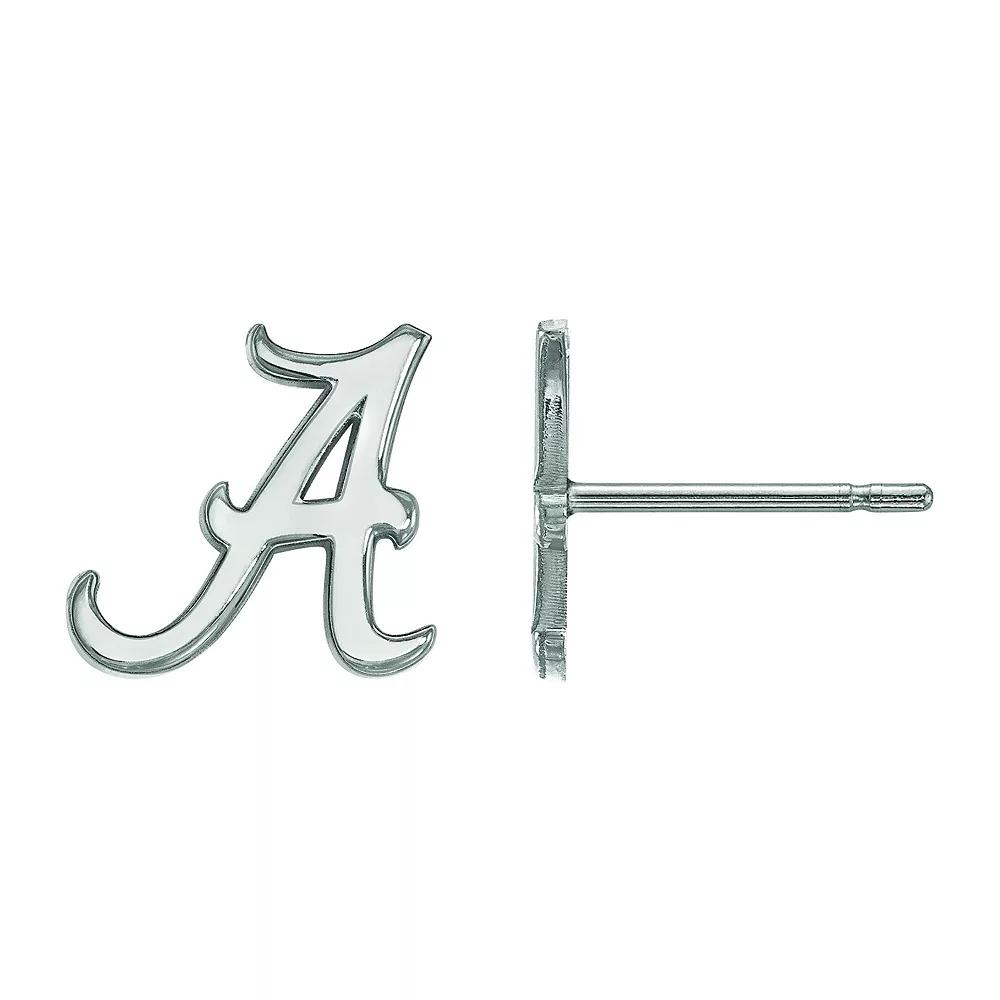LogoArt Sterling Silver Alabama Crimson Tide Post Earrings, Women's, Size: 9MM Product Image