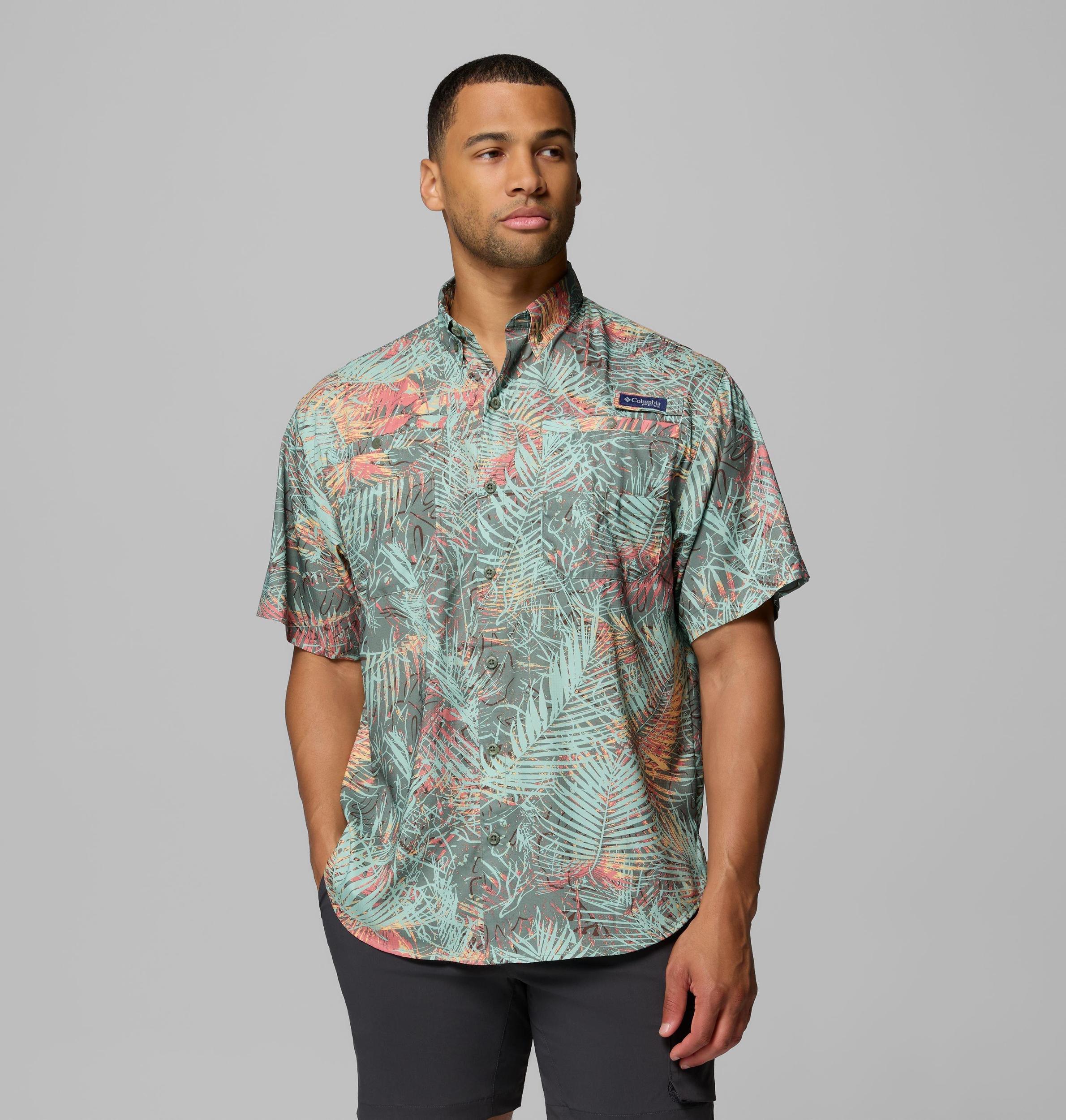 Columbia Men s PFG Super Tamiami Short Sleeve Shirt- Product Image