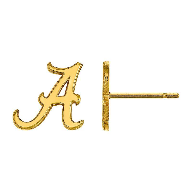 LogoArt Sterling Silver Alabama Crimson Tide Post Earrings, Women's, Size: 9MM Product Image
