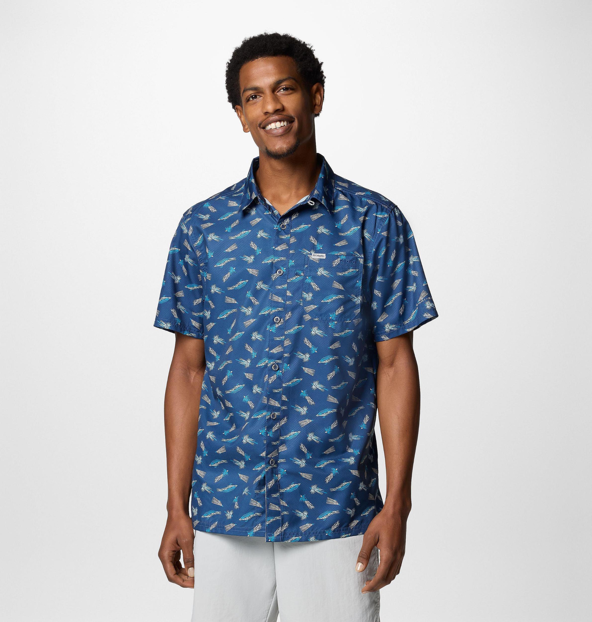 Columbia Mens PFG Super Slack Tide Camp Shirt- Product Image