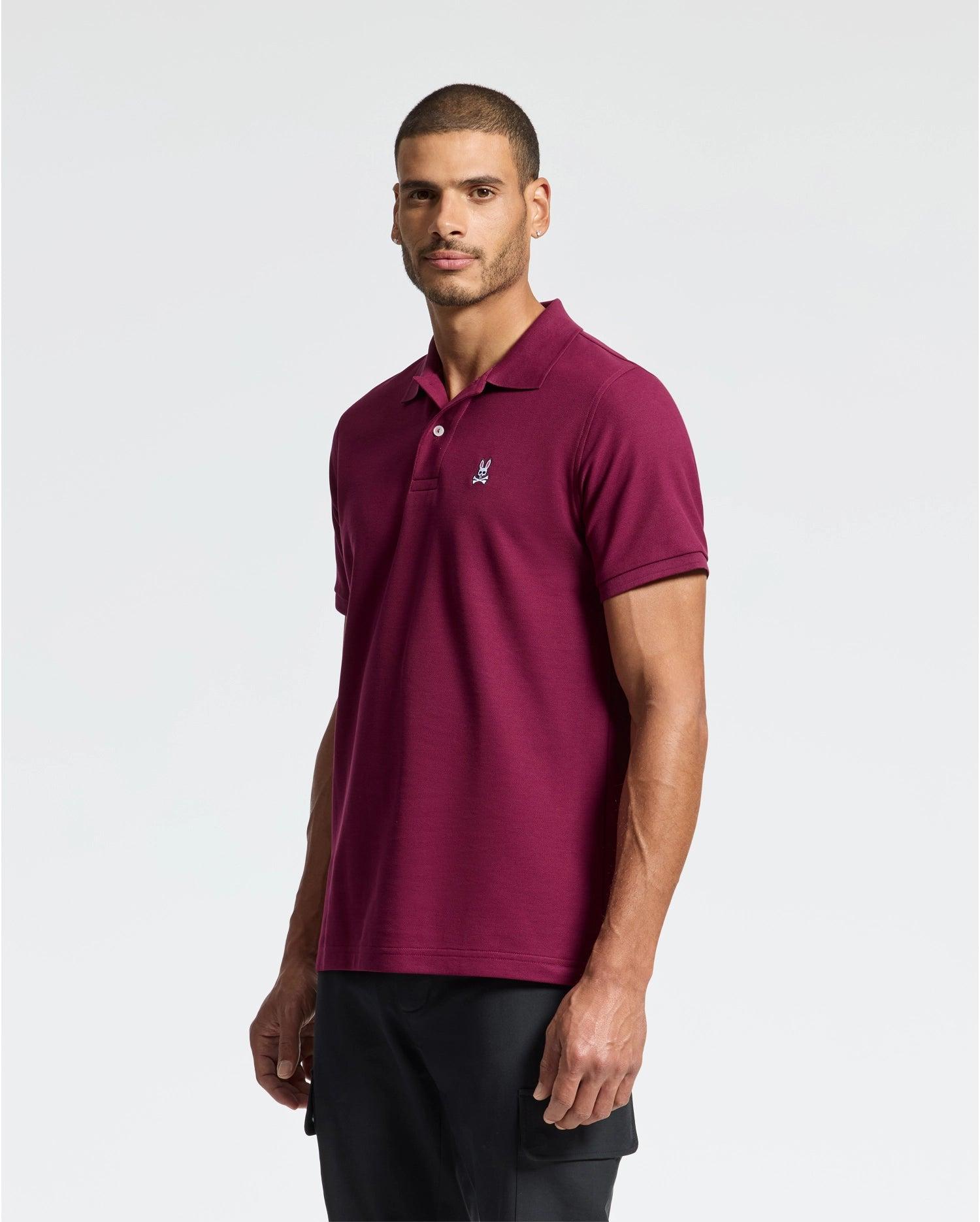 MENS CLASSIC PIQUE POLO SHIRT - B6K001Z1PC Male Product Image
