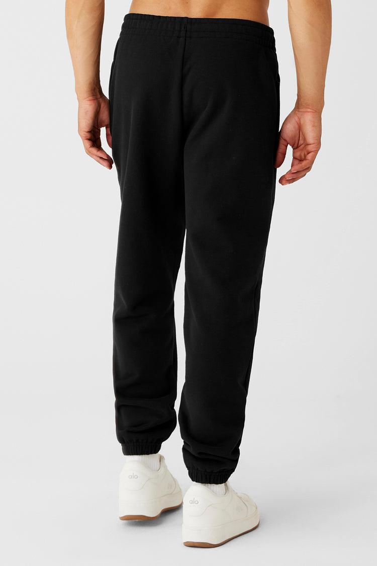 Cuffed Renown Heavy Weight Sweatpant - Black Male Product Image