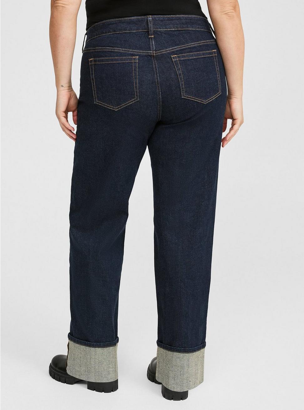 Perfect Wide-Leg Mid-Rise Jean Product Image
