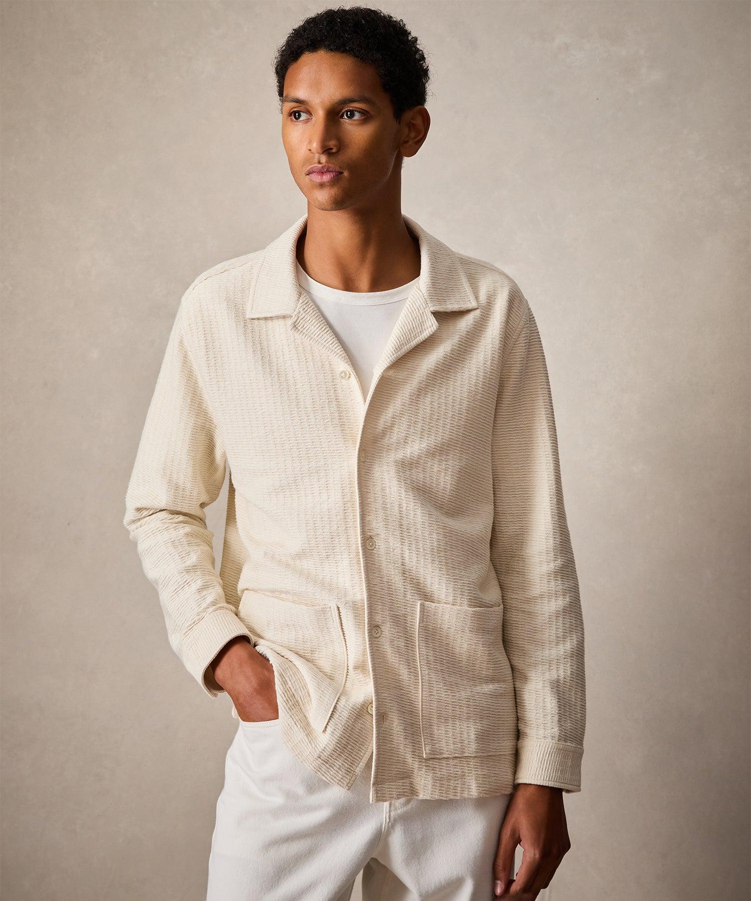 Textured Guayabera Shirt Product Image