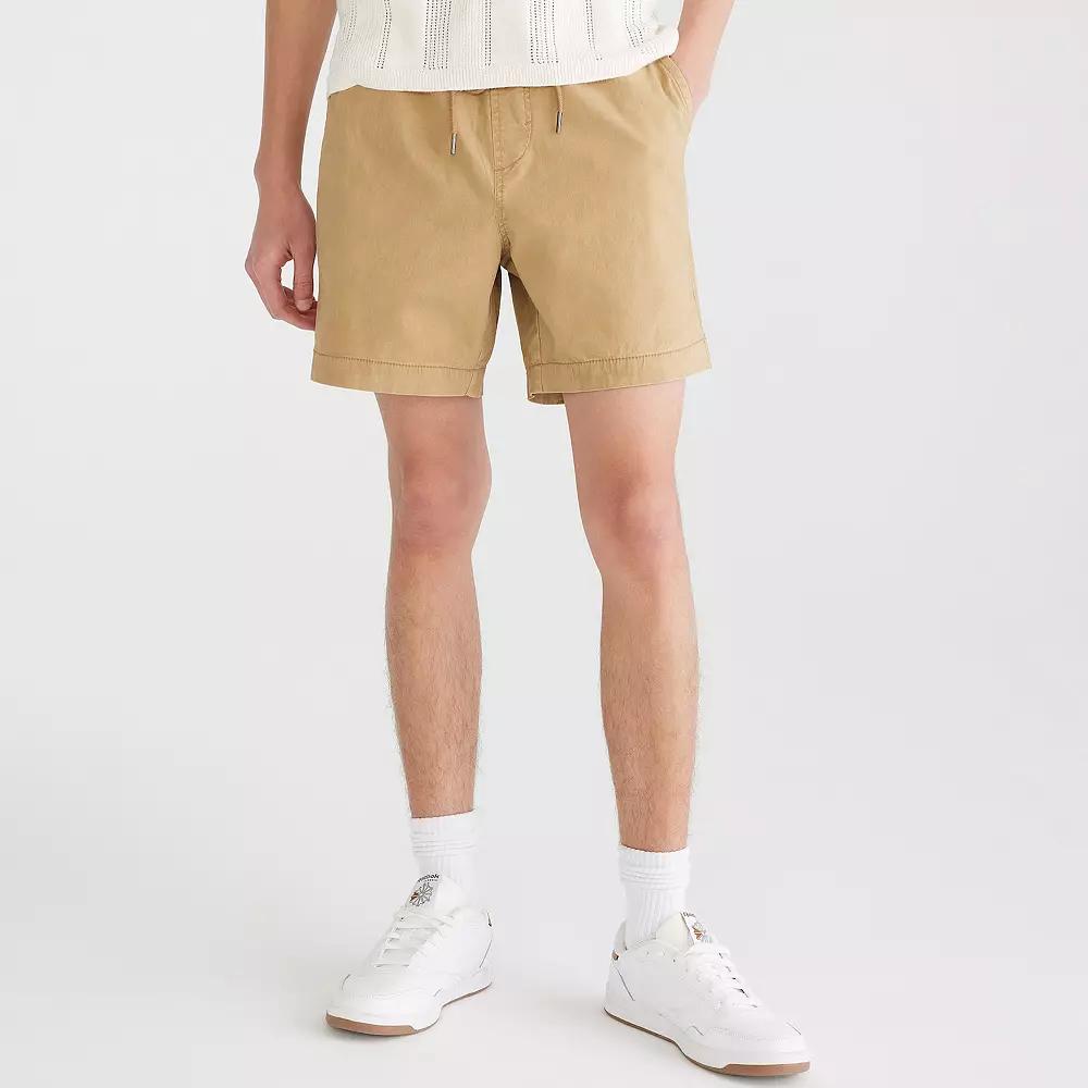 Men's Aeropostale 6.5" Pull-On Drawstring Shorts, Size: XL, Golden Product Image