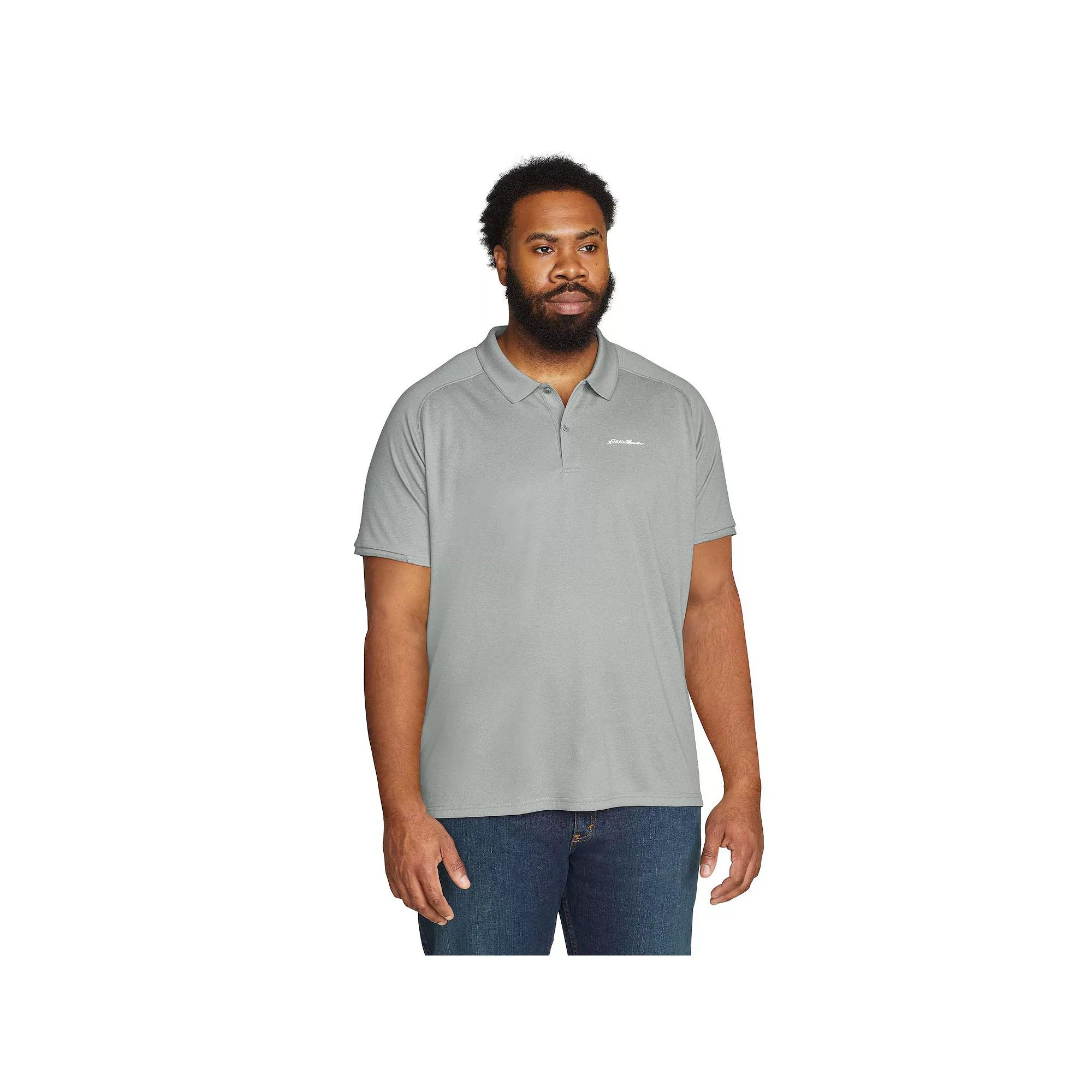 Big & Tall Eddie Bauer Resolution Pro 2.0 Polo Shirt, Men's, Size: XL Tall, Gray Product Image