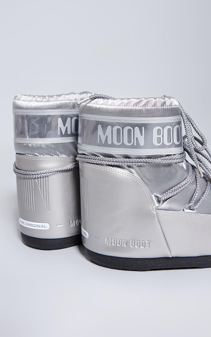 MOON BOOT Silver Low Glance Product Image