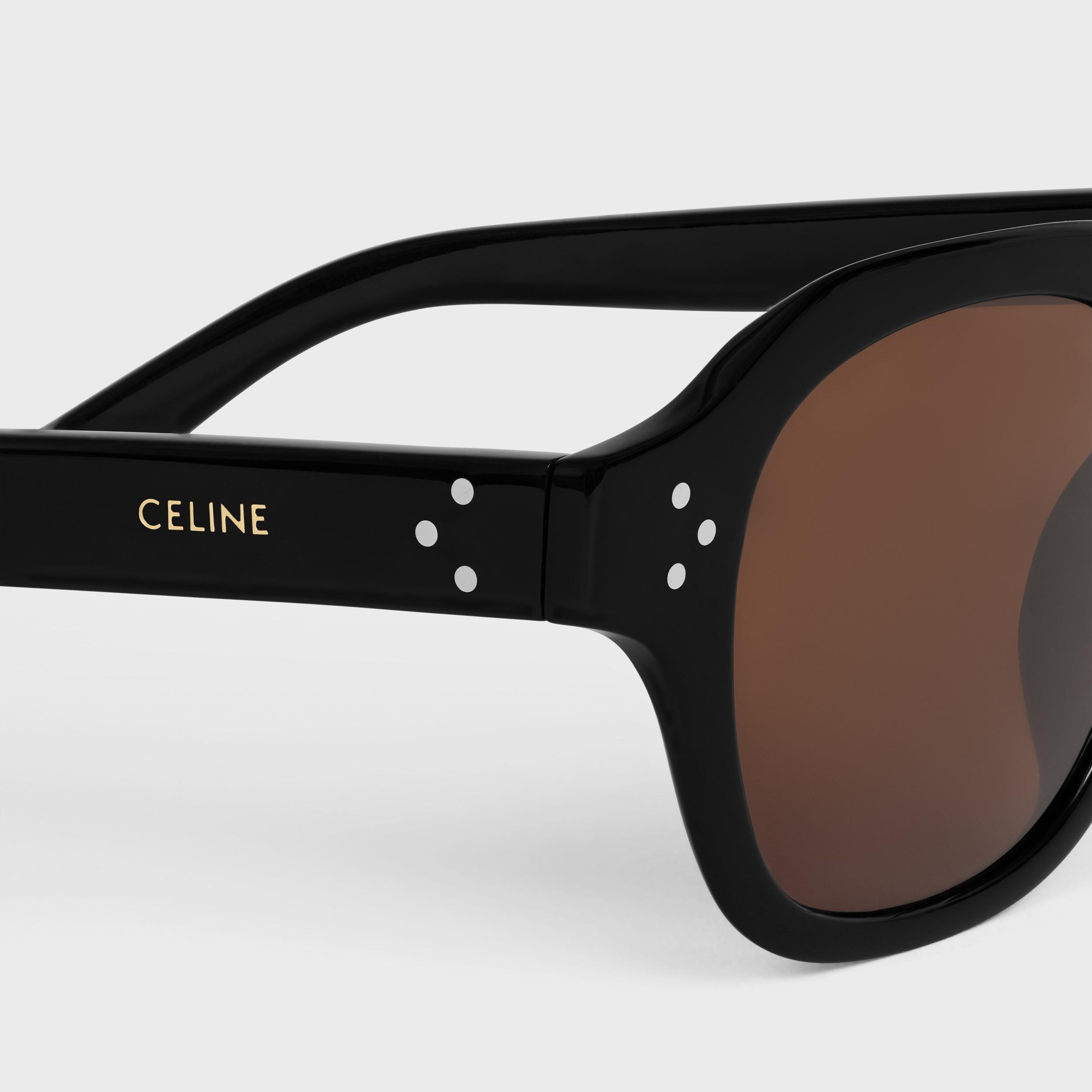 Black Frame 60 sunglasses in Acetate Product Image