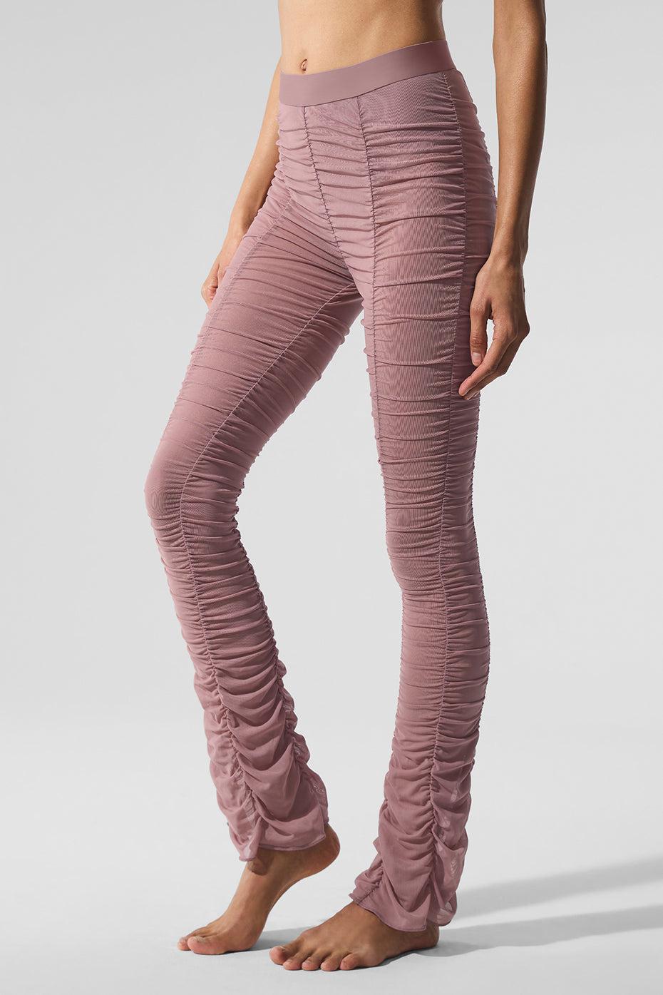 Airlift Mesh High-Waist Cherish Legging - Smoky Quartz Product Image