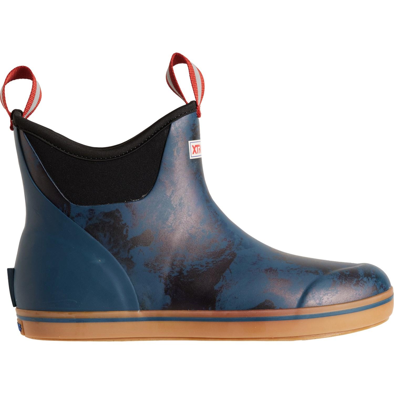 XTRATUF 6” Ankle Deck Boots - Waterproof (For Men) Product Image