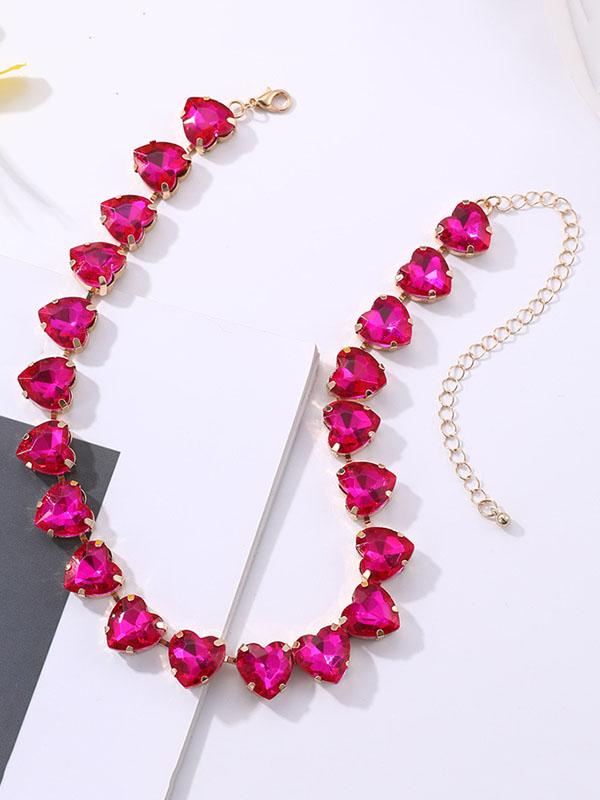 Chains Rhine Stones Necklaces Accessories Product Image