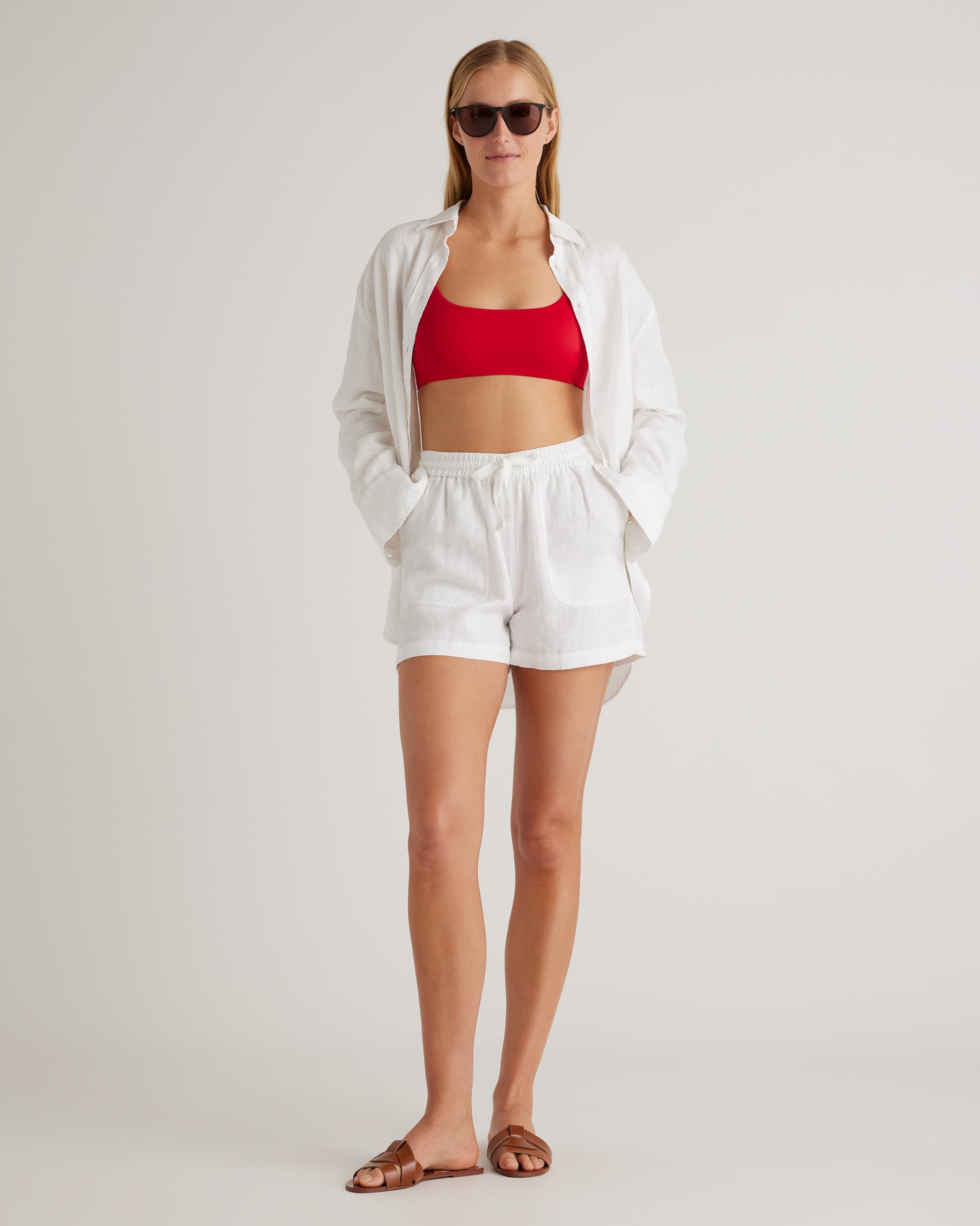 Quince | Women's Italian Low-Rise Bikini Bottom 78% Recycled Polyamide, 22% Spandex Product Image