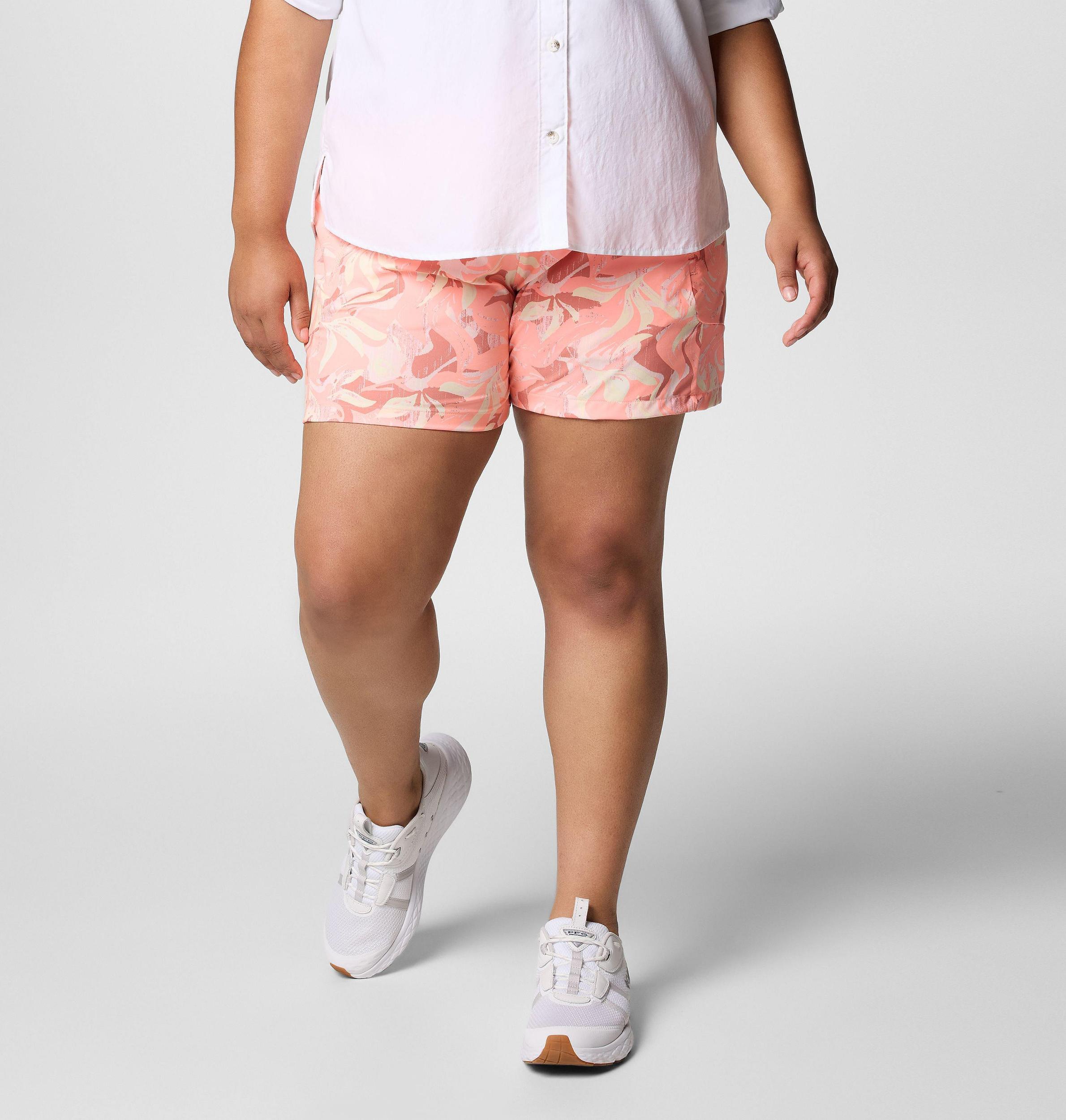Columbia Womens PFG Tidal III Shorts - Plus Size- Product Image