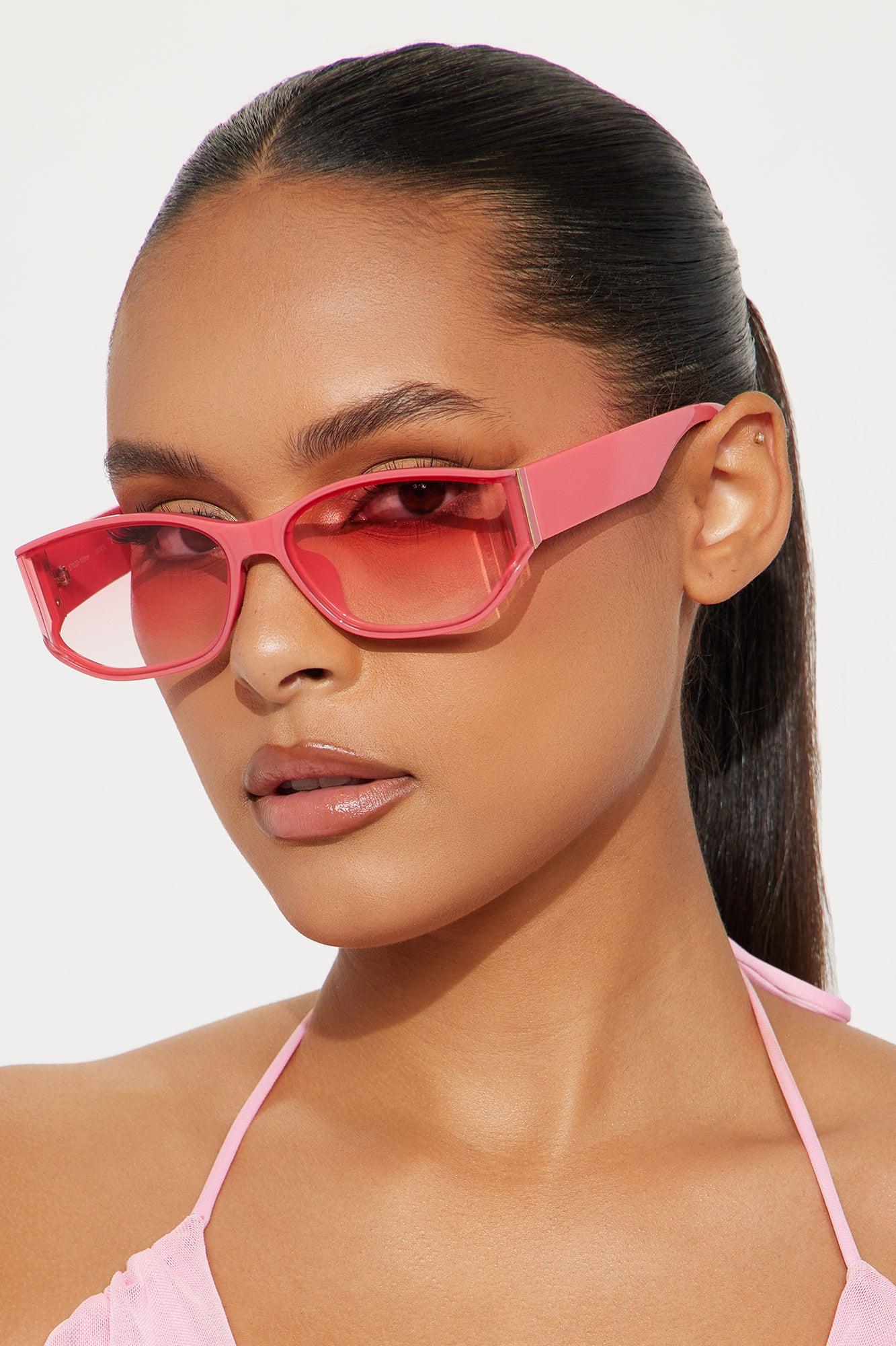 Nailed It Sunglasses - Pink Product Image