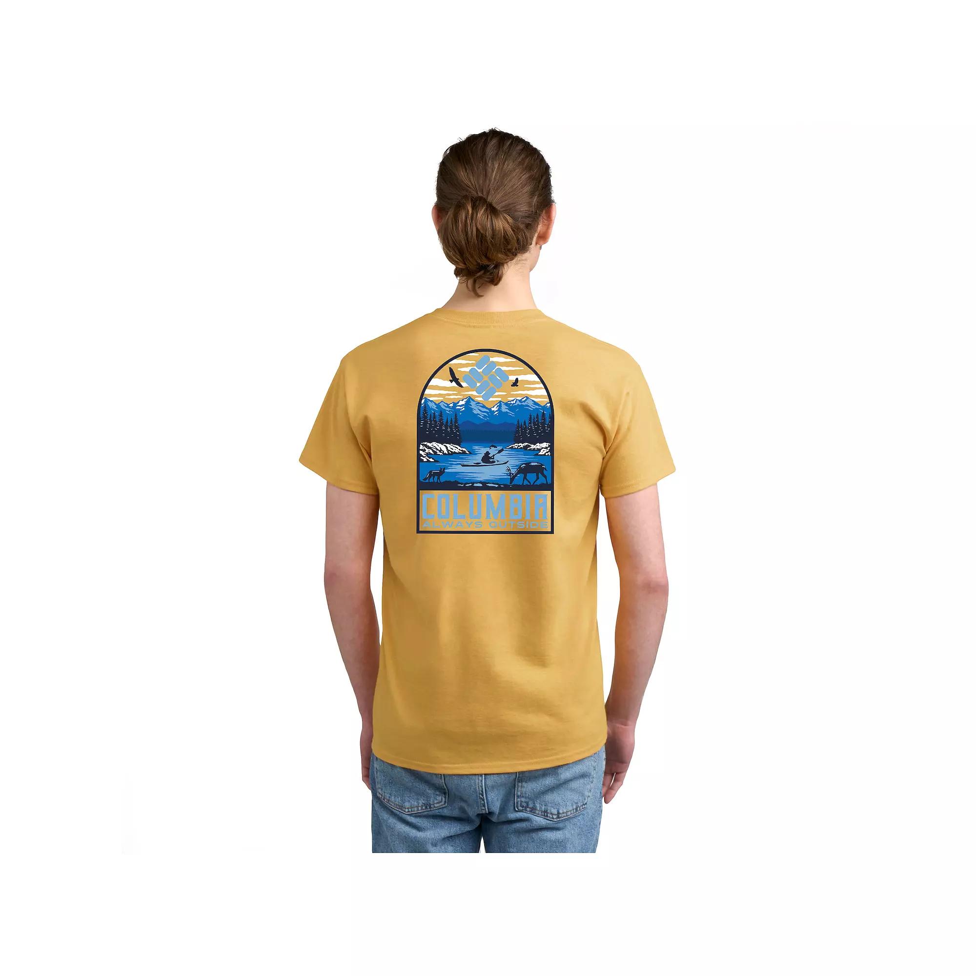 Men's Columbia Adventure Print Short Sleeve Graphic Tee,  Product Image