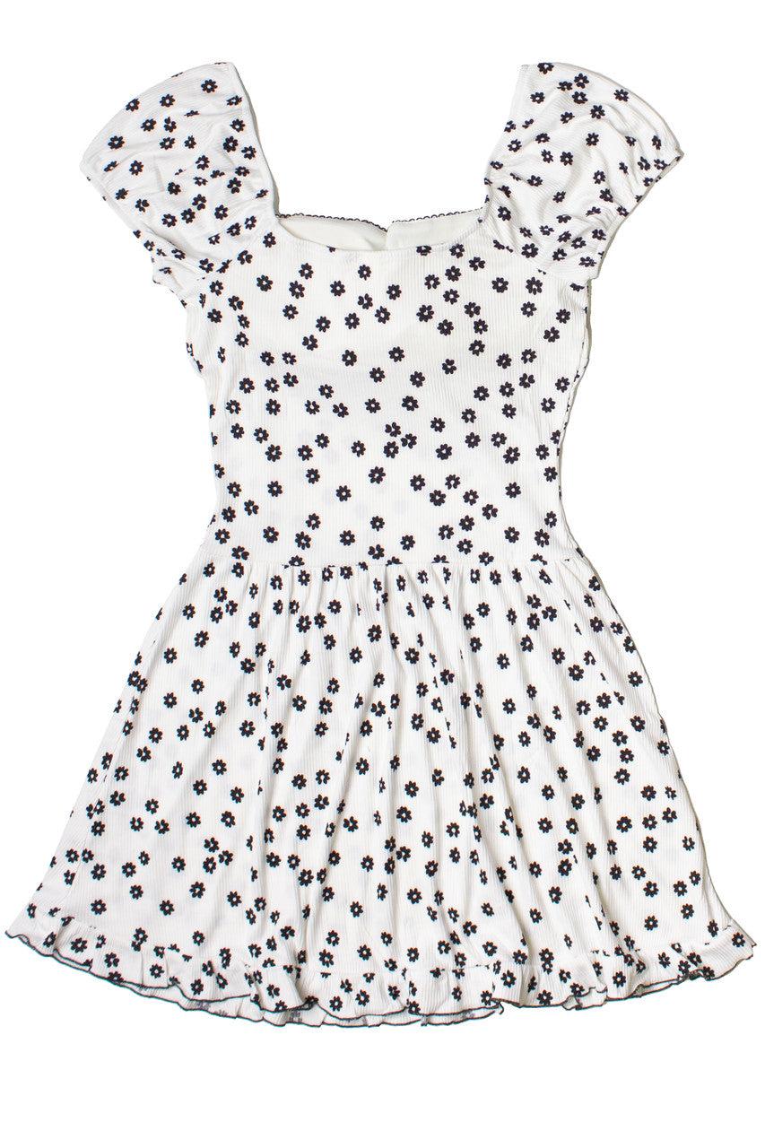 Floral Print Drop Waist Dress Product Image