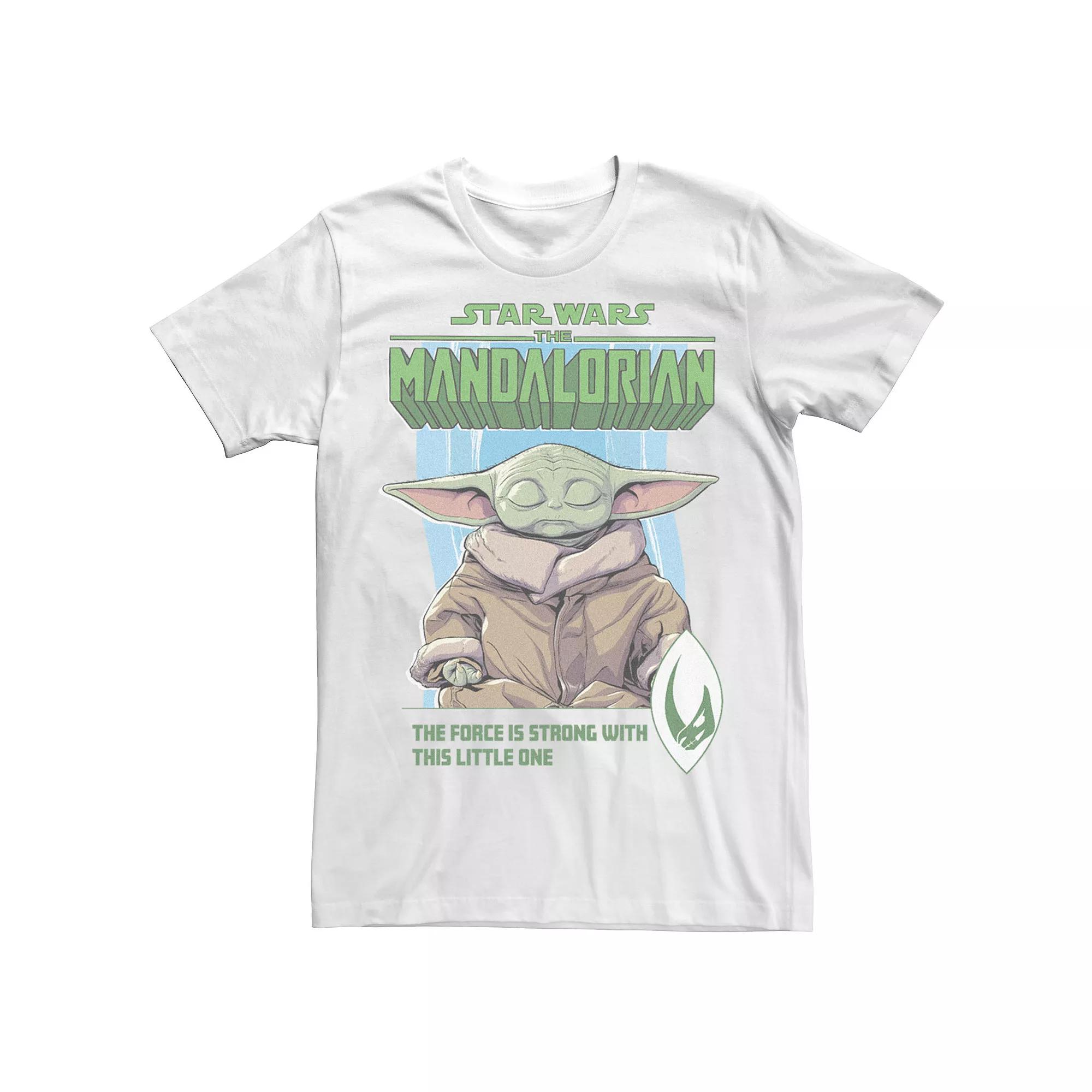 Men's The Mandalorian Grogu Force Tee,  Product Image