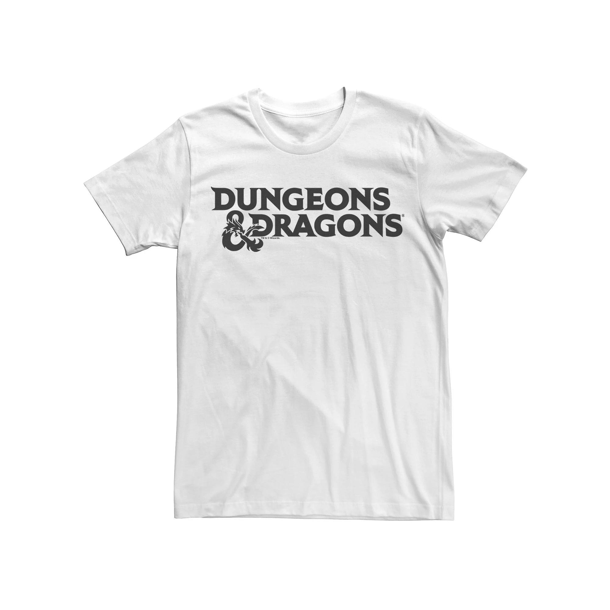 Men's Dungeons & Dragons Stacked Logo Tee,  Product Image