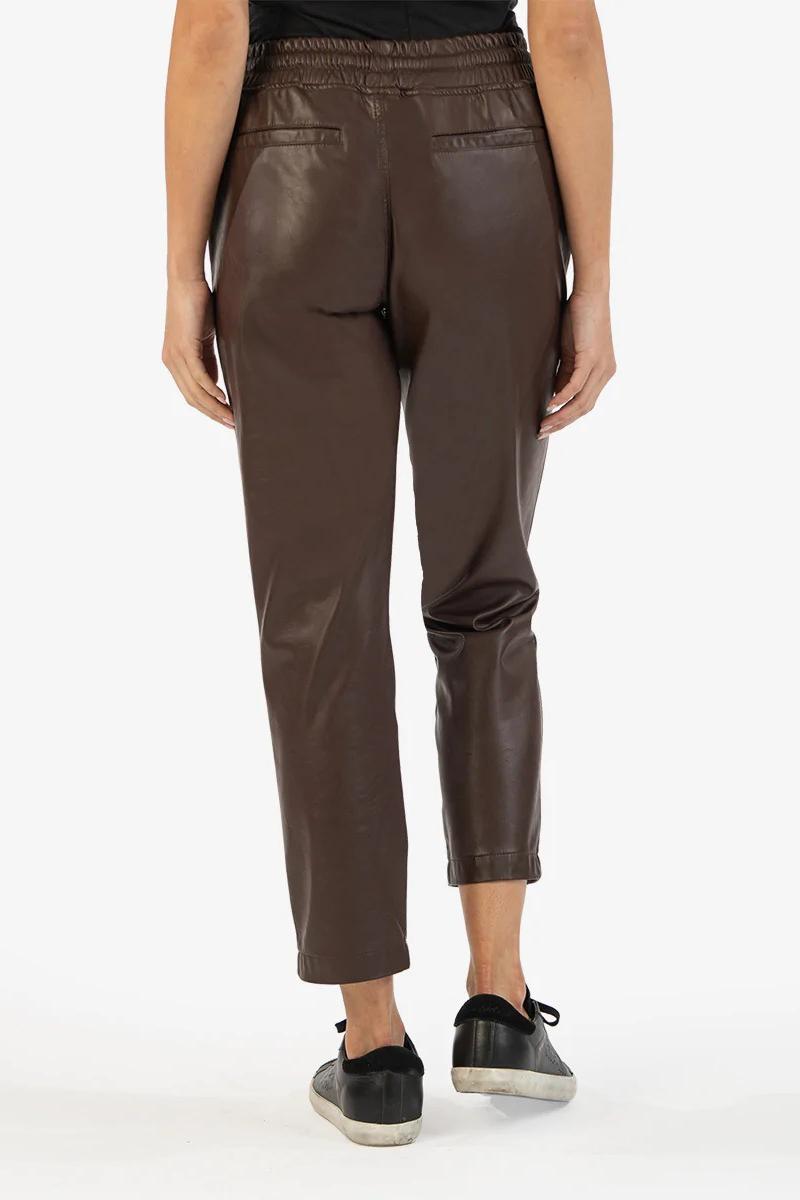 Alanna Drawstring Pleather Pant Product Image