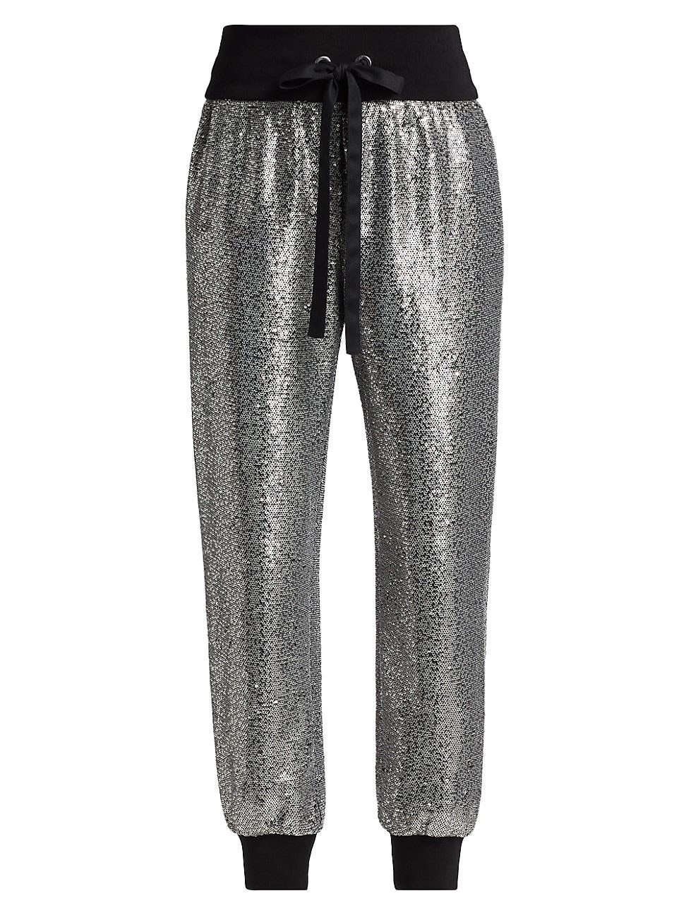 Womens Giles Sequin Joggers Product Image
