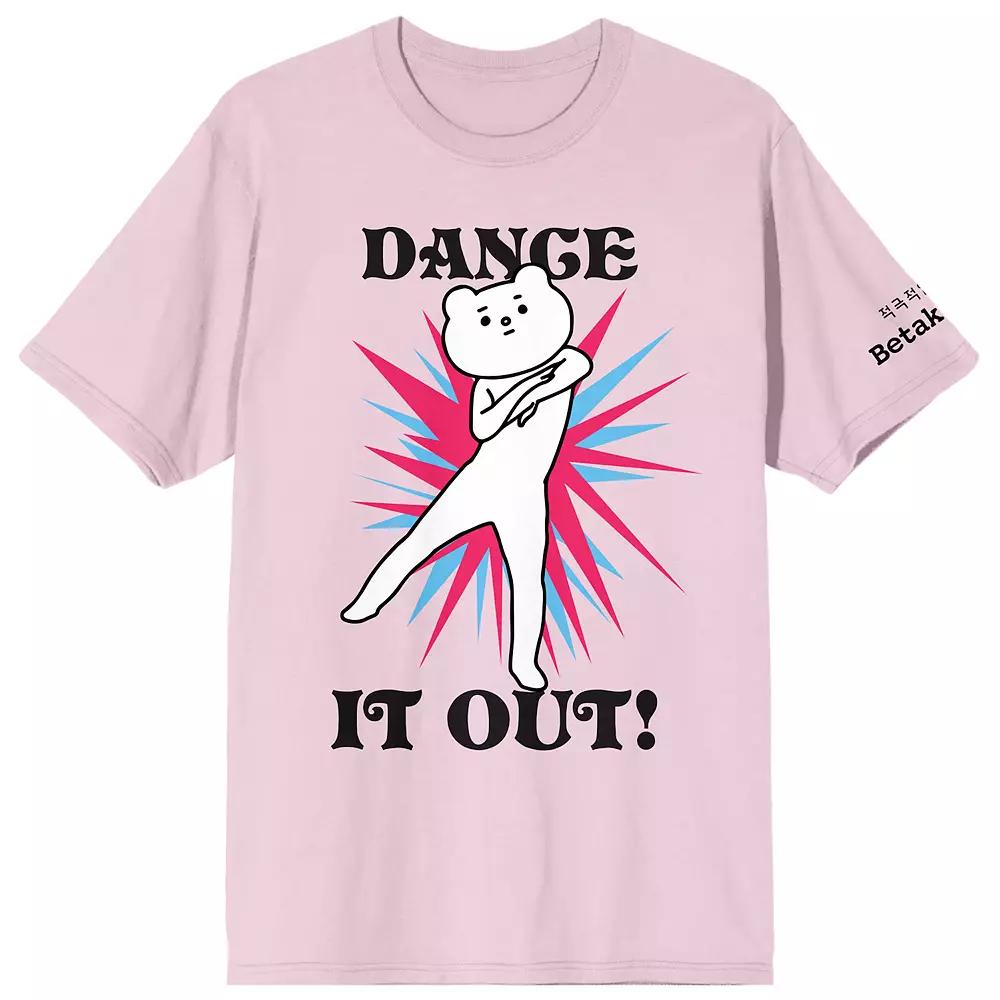 Juniors' Betakkuma "Dance It Out" Graphic Tee, Women's,  Product Image