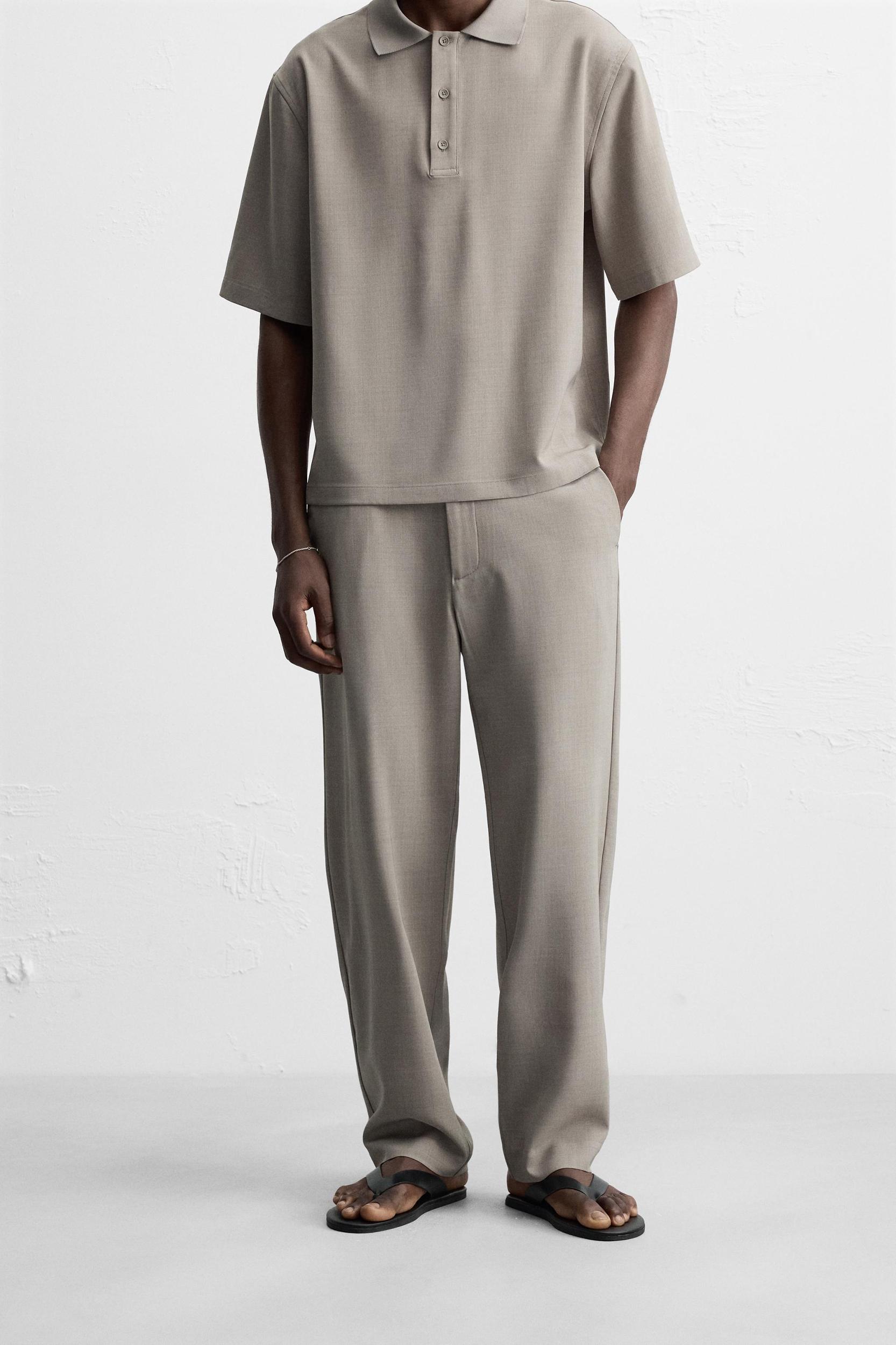 STRAIGHT FIT PANTS Product Image