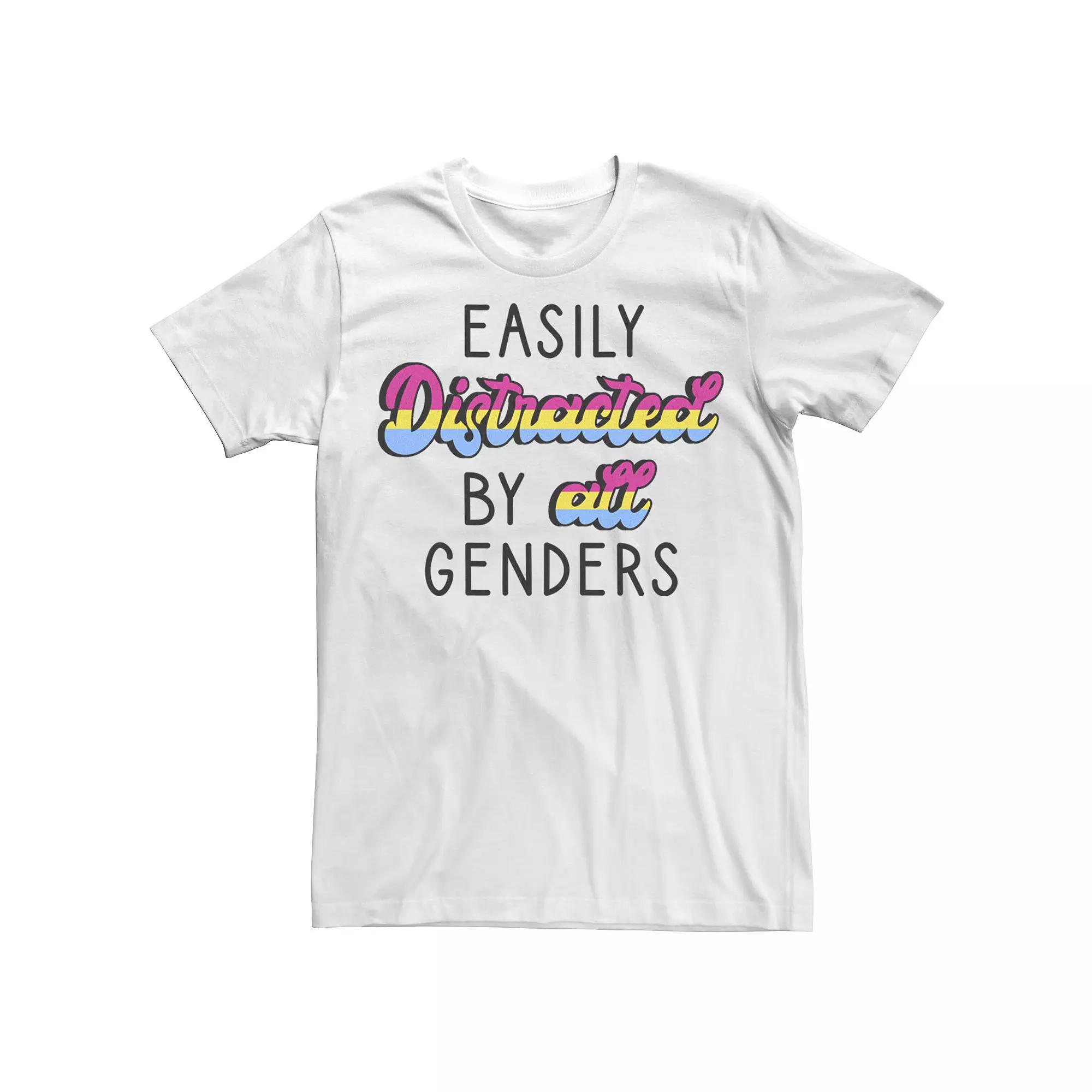 Men's Pride Easily Distracted Redux Tee,  Product Image