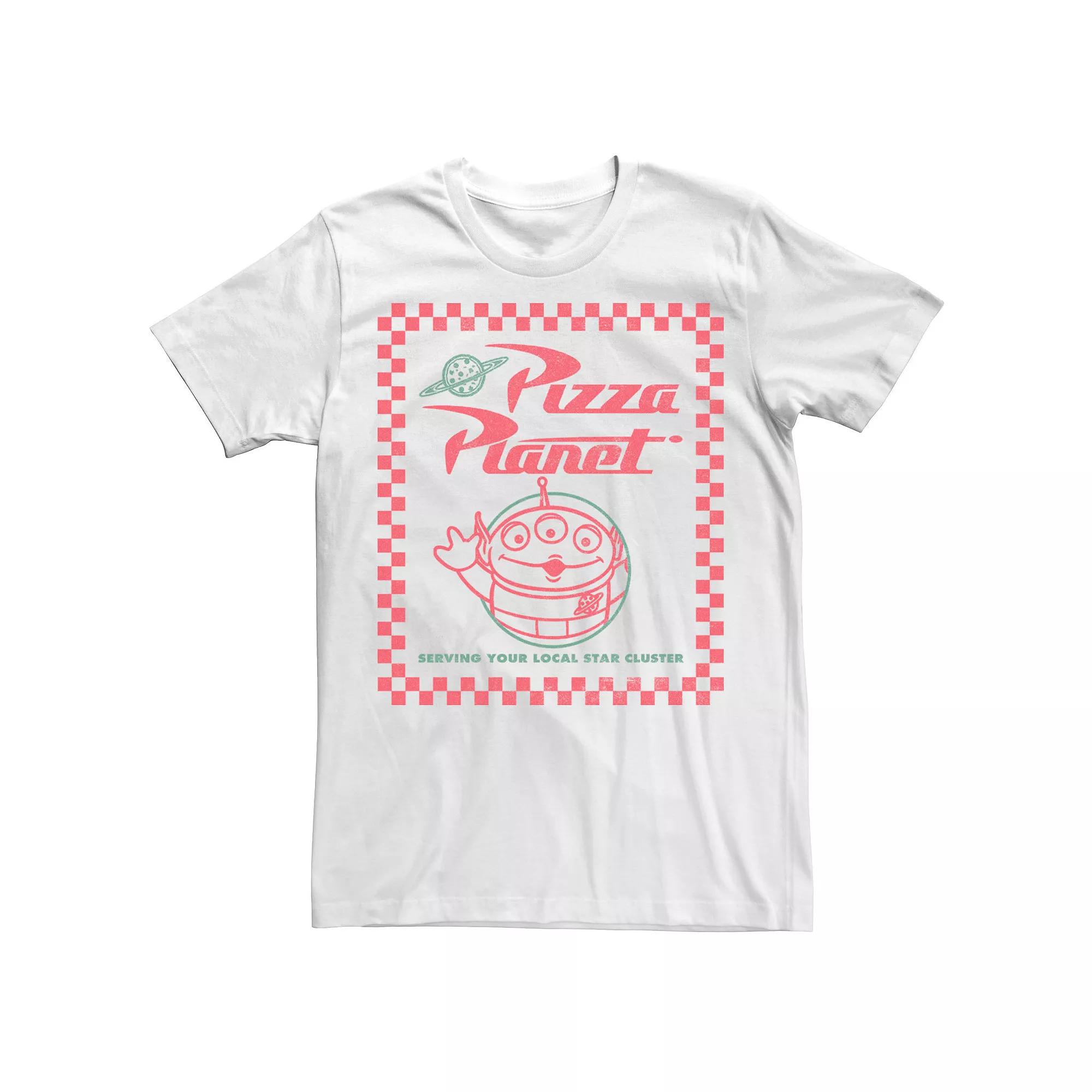Disney / Pixar's Toy Story Alien Men's Pizza Planet Box Art Tee,  Product Image