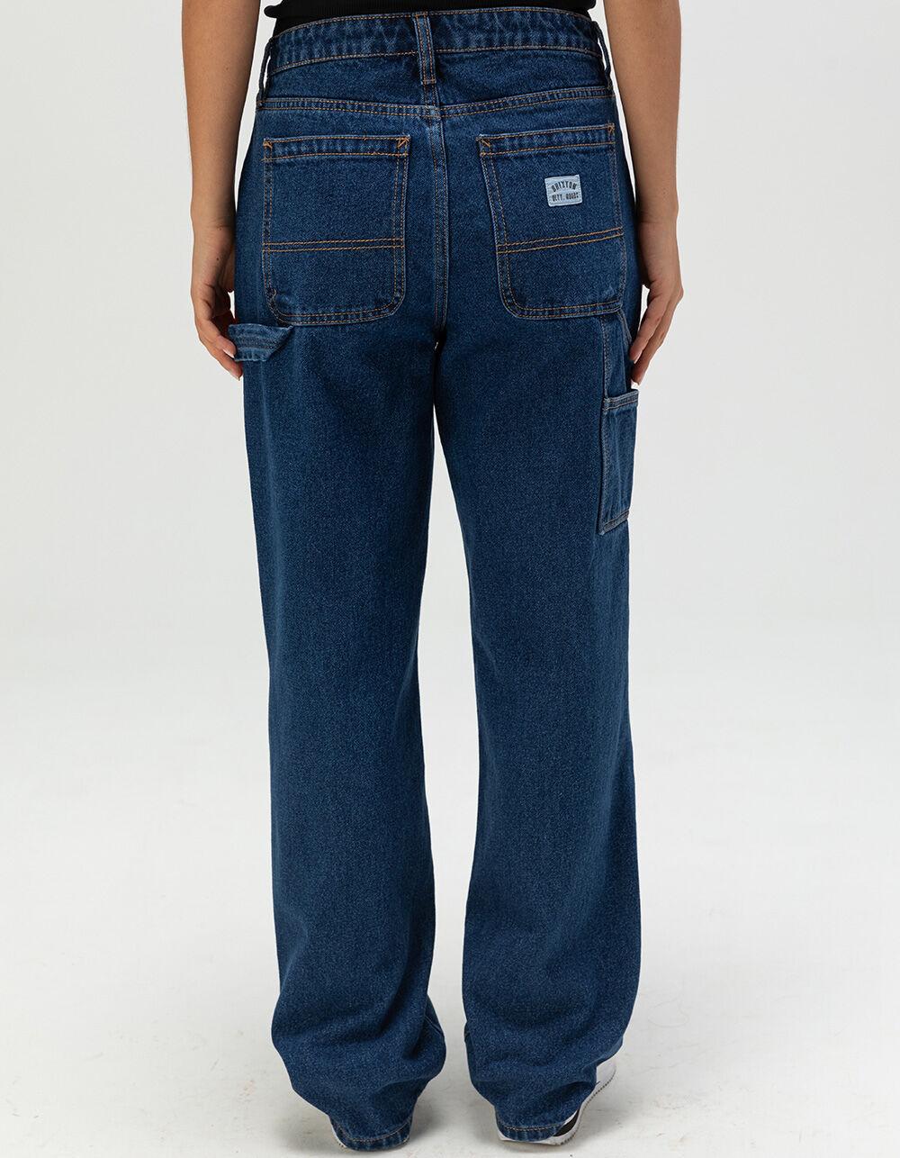 BRIXTON Essex Womens Painter Pants - MEDIUM INDIGO Product Image