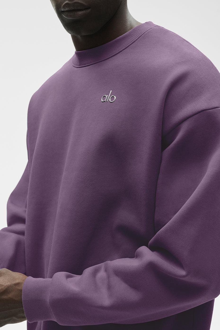Accolade Crew Neck Pullover - Plum Kiss Product Image