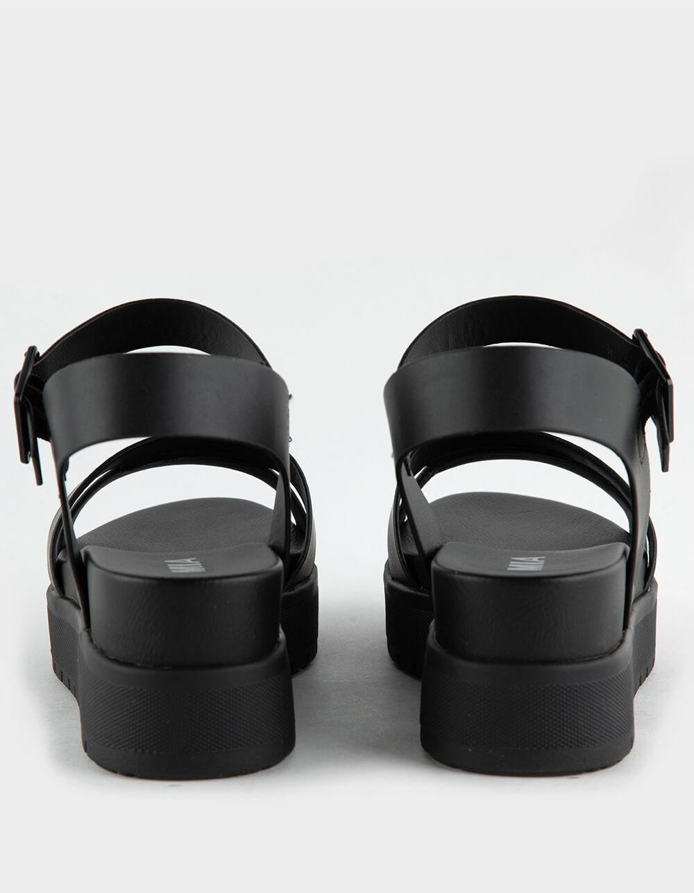 MIA Maya Womens Platform Sandals - BLACK Product Image