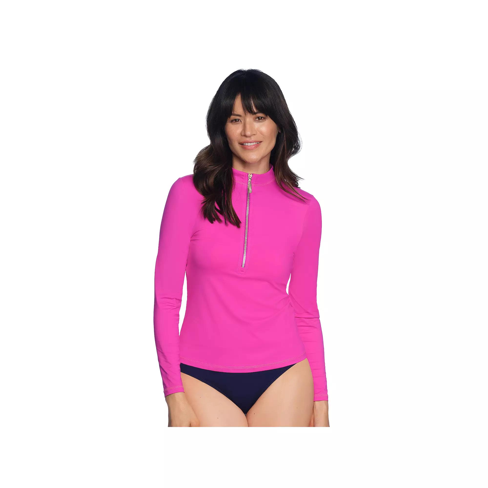 LOFT Zip-Front Rashguard, Women's,  Product Image