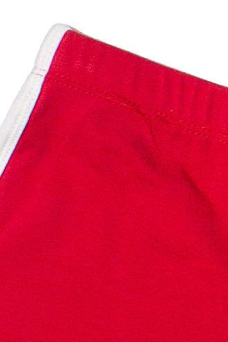 Contrast Trim Dolphin Mini Shorts Product Image