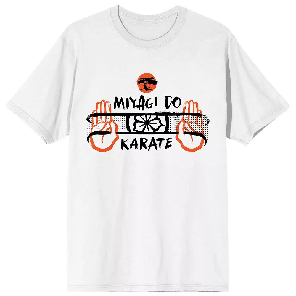 Men's Cobra Kai Miyagi-Do Karate Tee, Size: Medium, White Product Image