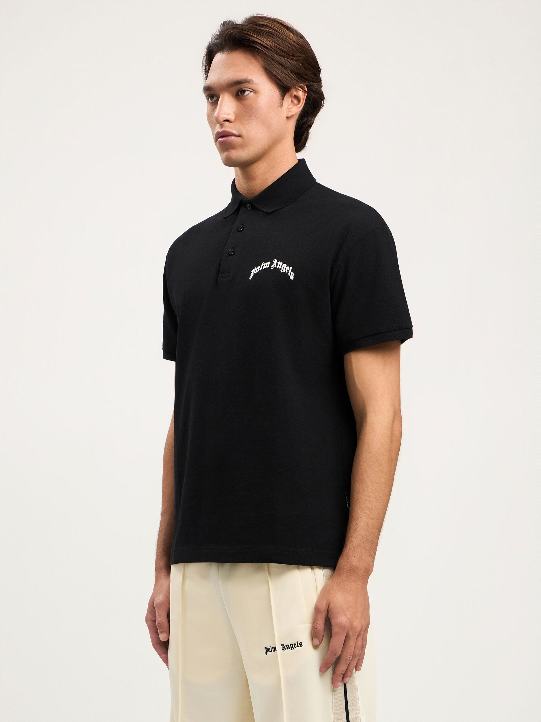 Curved Logo Polo Shirt Product Image