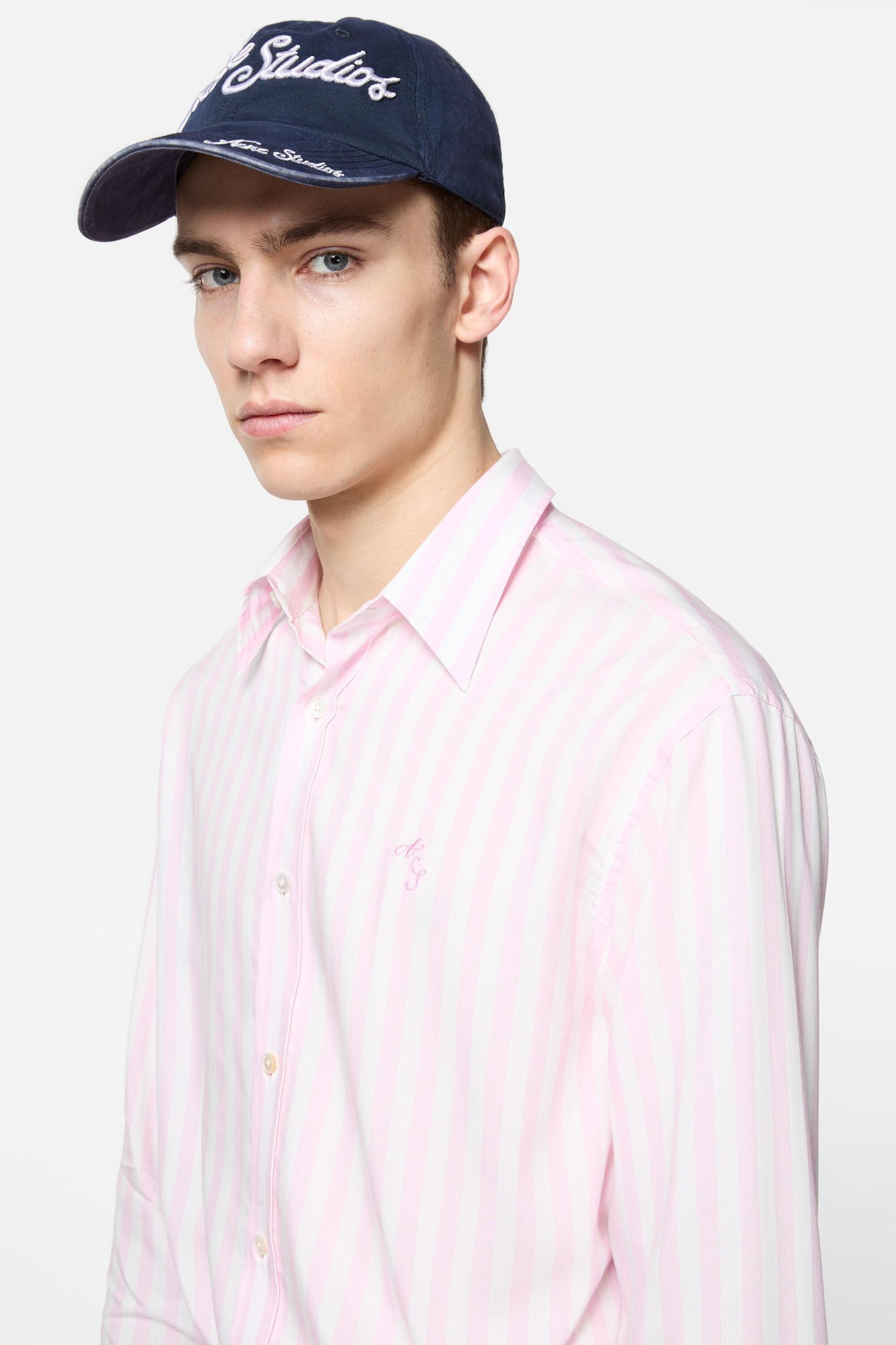 Stripe button-up shirt Product Image
