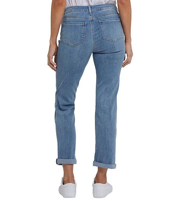 NYDJ Sheri Stretch Denim Slim Fit Ankle Jeans Product Image