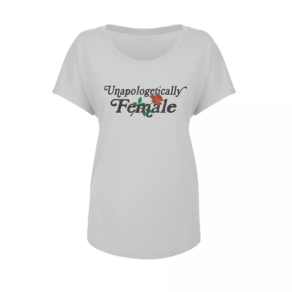 Junior's Grayson Threads Unapologetically Female Graphic Tee, Women's,  Product Image
