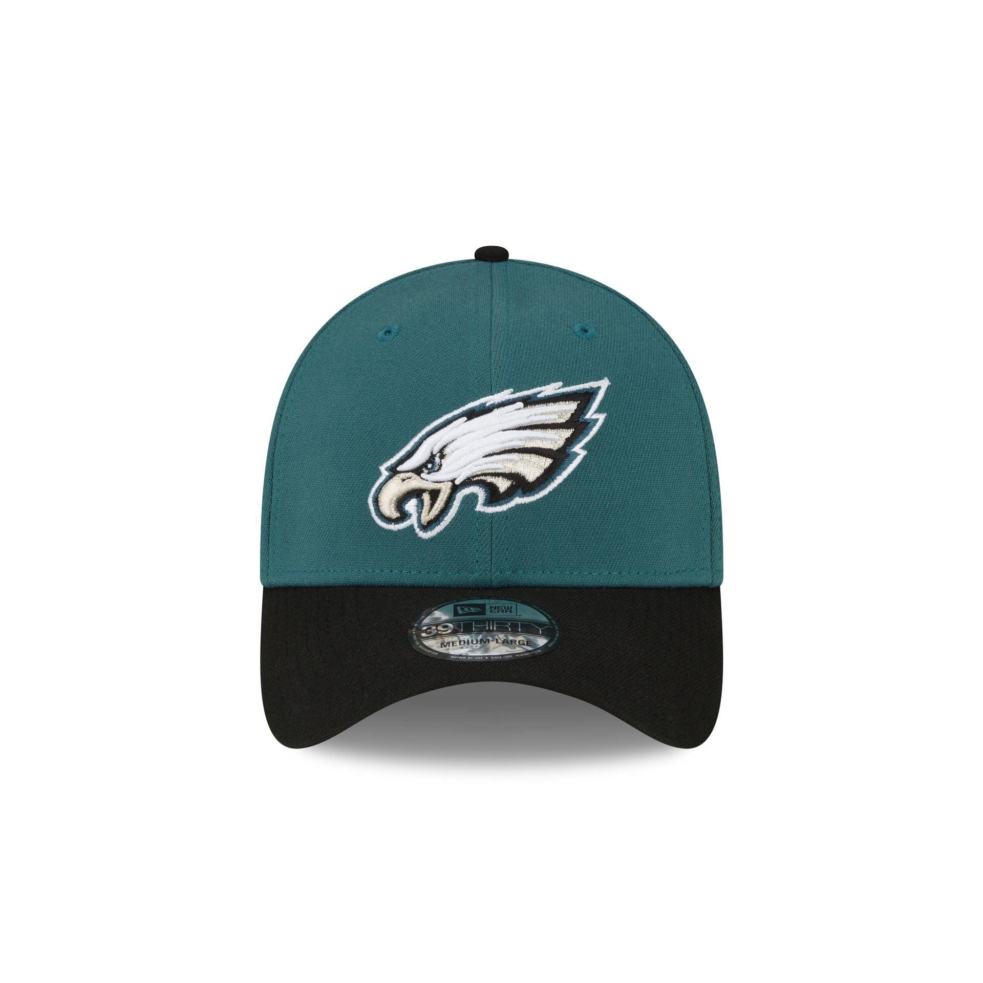 Philadelphia Eagles Super Bowl LIX Champions Side Patch 39THIRTY Stretch Fit Hat Male Product Image