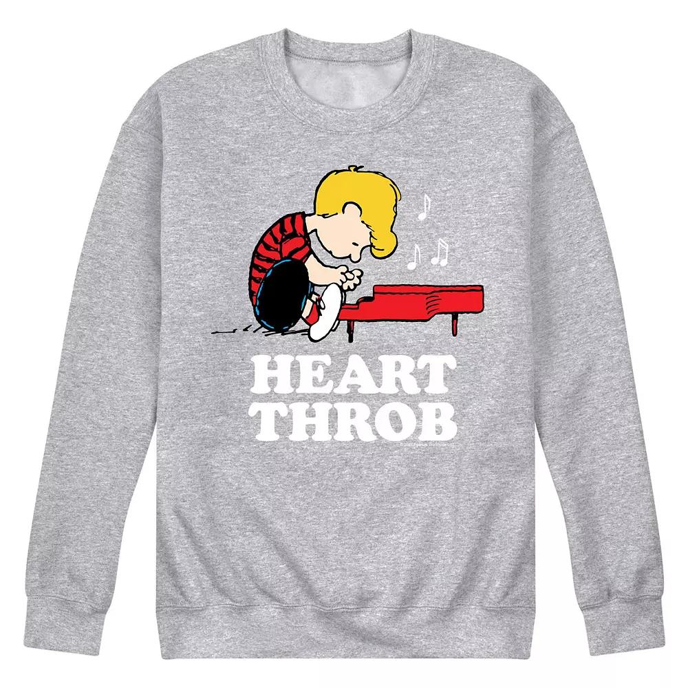 Men's Peanuts Heartthrob Sweatshirt,  Product Image