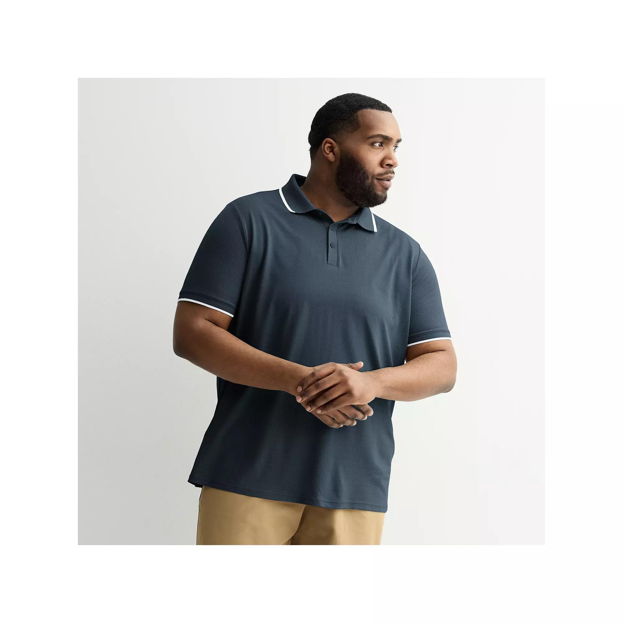 Big & Tall FLX Tipped Commuter Polo, Men's,  Product Image