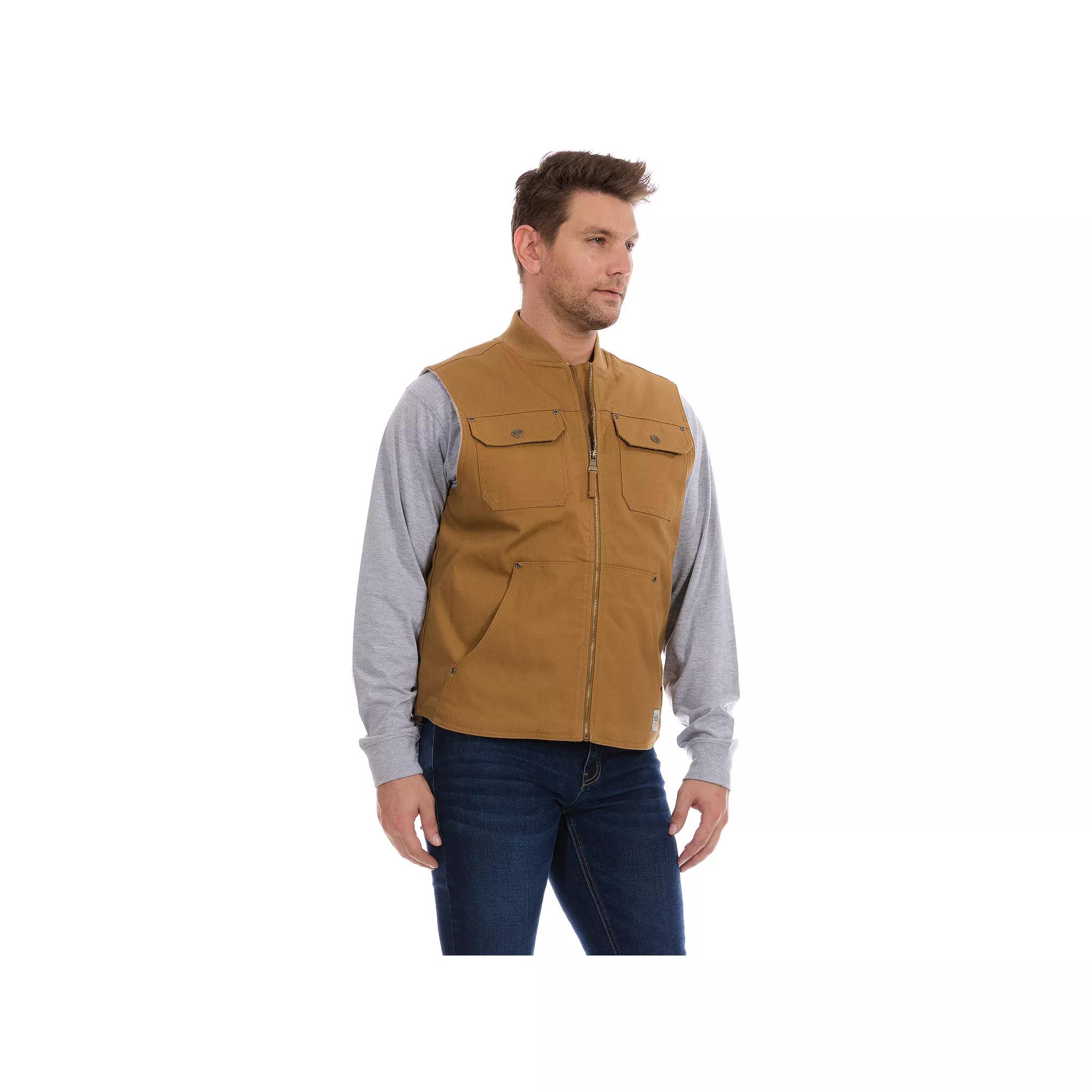 Men's Bass Creek Outfitters® Duck Canvas Vest,  Product Image