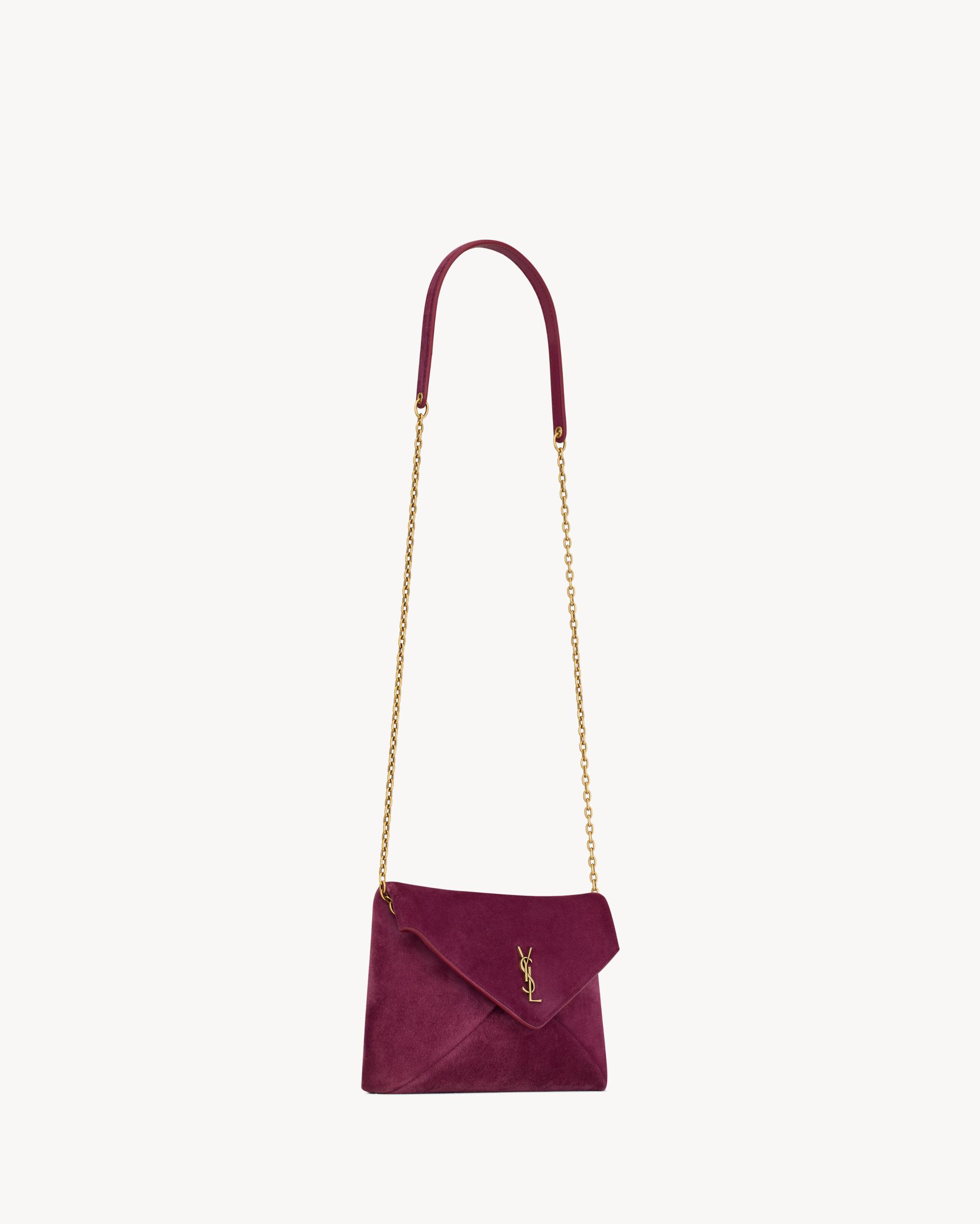 CASSANDRE small chain pouch in suede Product Image