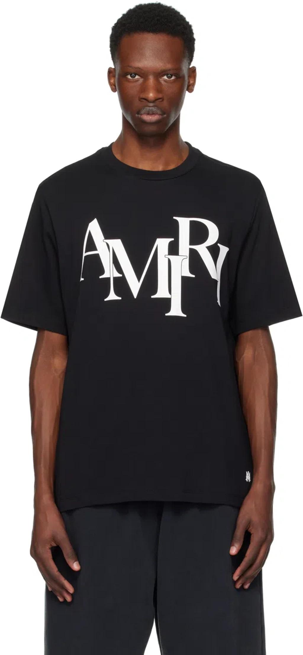 staggered-logo T-shirt Product Image