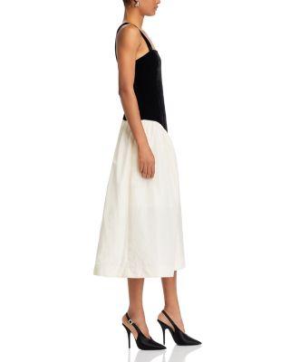 Georgina Color Blocked Midi Dress Product Image