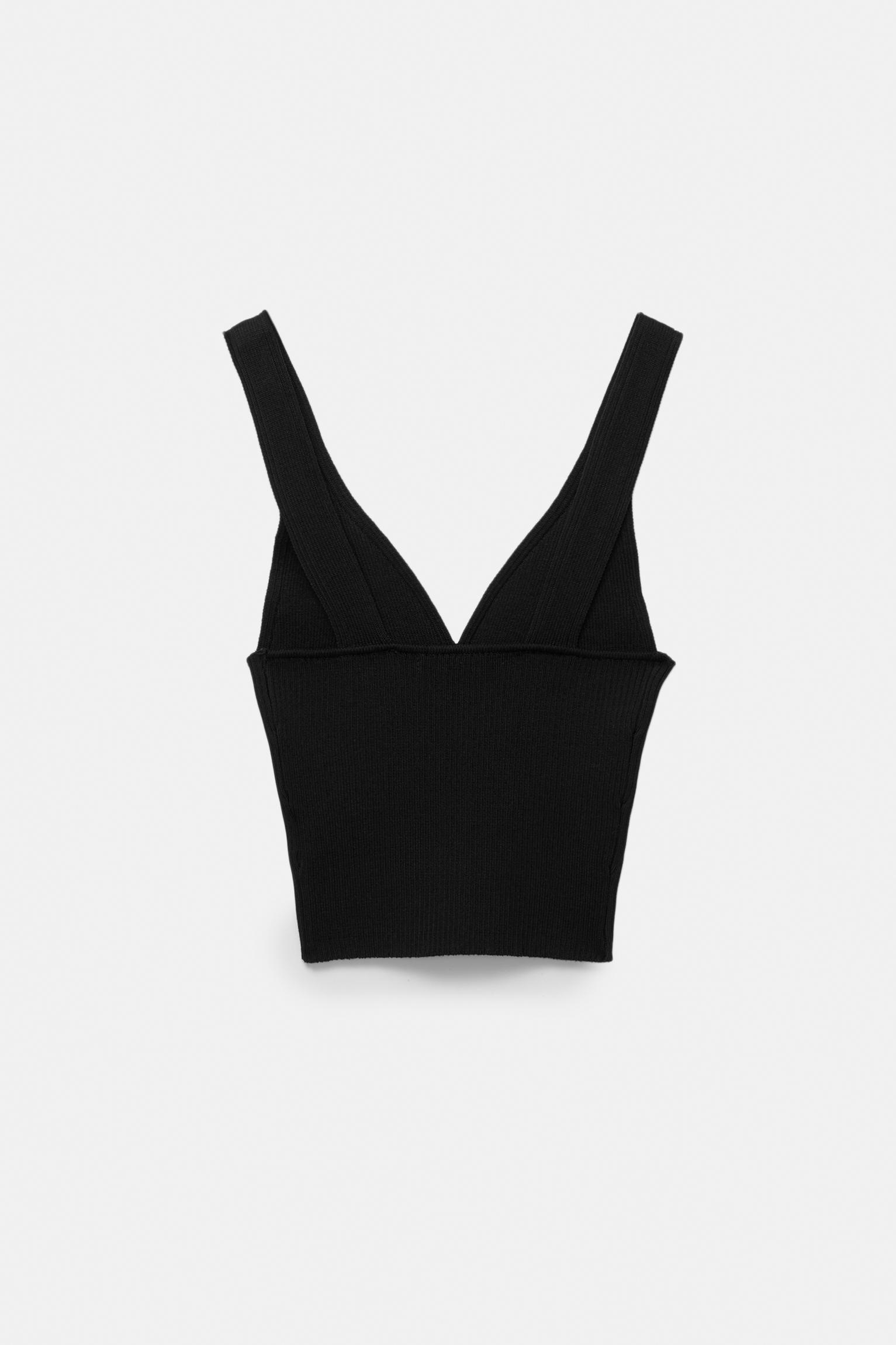 Knit bralette top Product Image