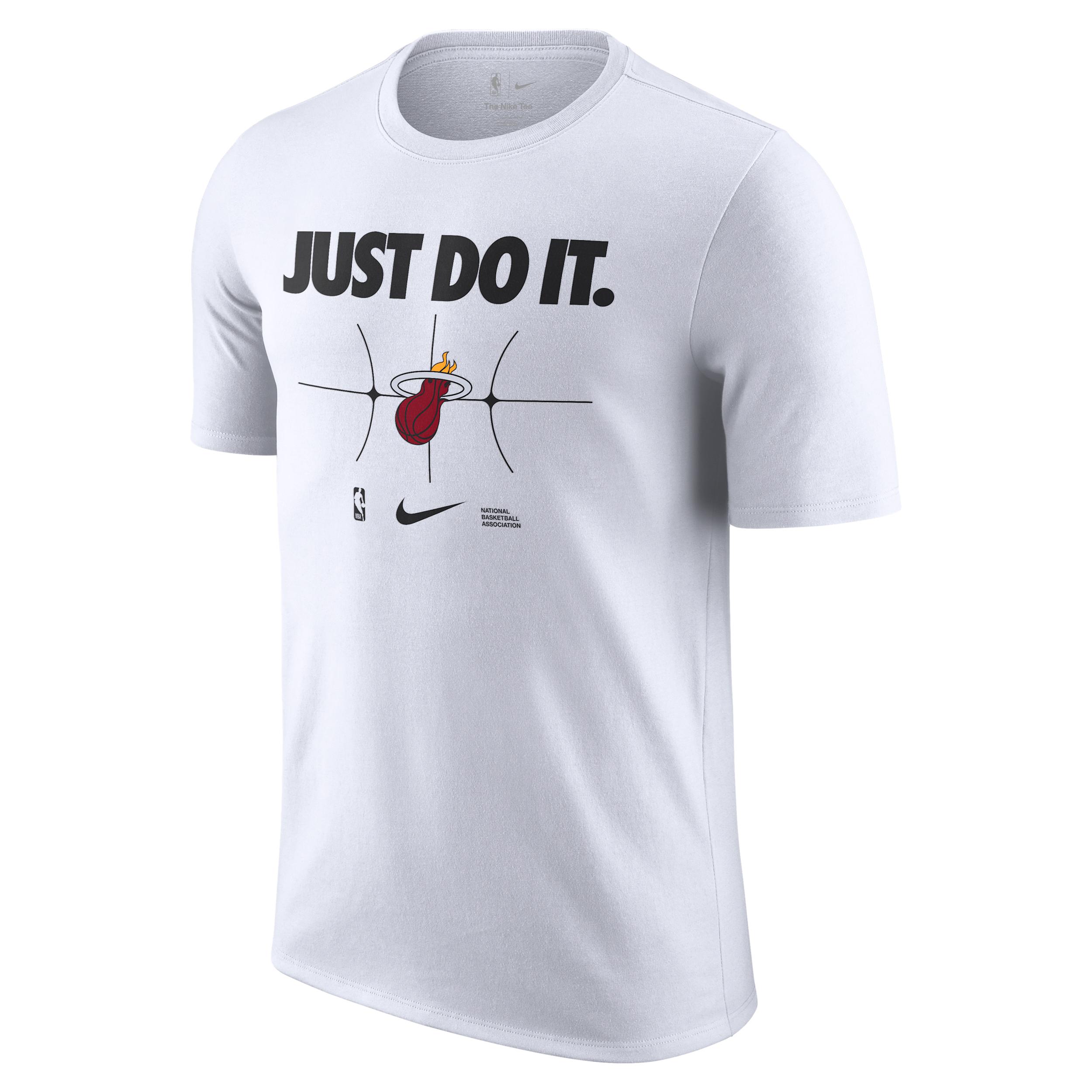 Miami Heat Essential Nike Mens NBA T-Shirt | FQ6286-100 Product Image